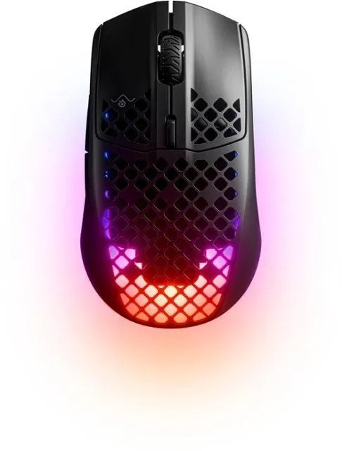 Mysz gamingowa SteelSeries Aerox 3 Wireless 2022 BT / USB 2.4 GHz Czarna