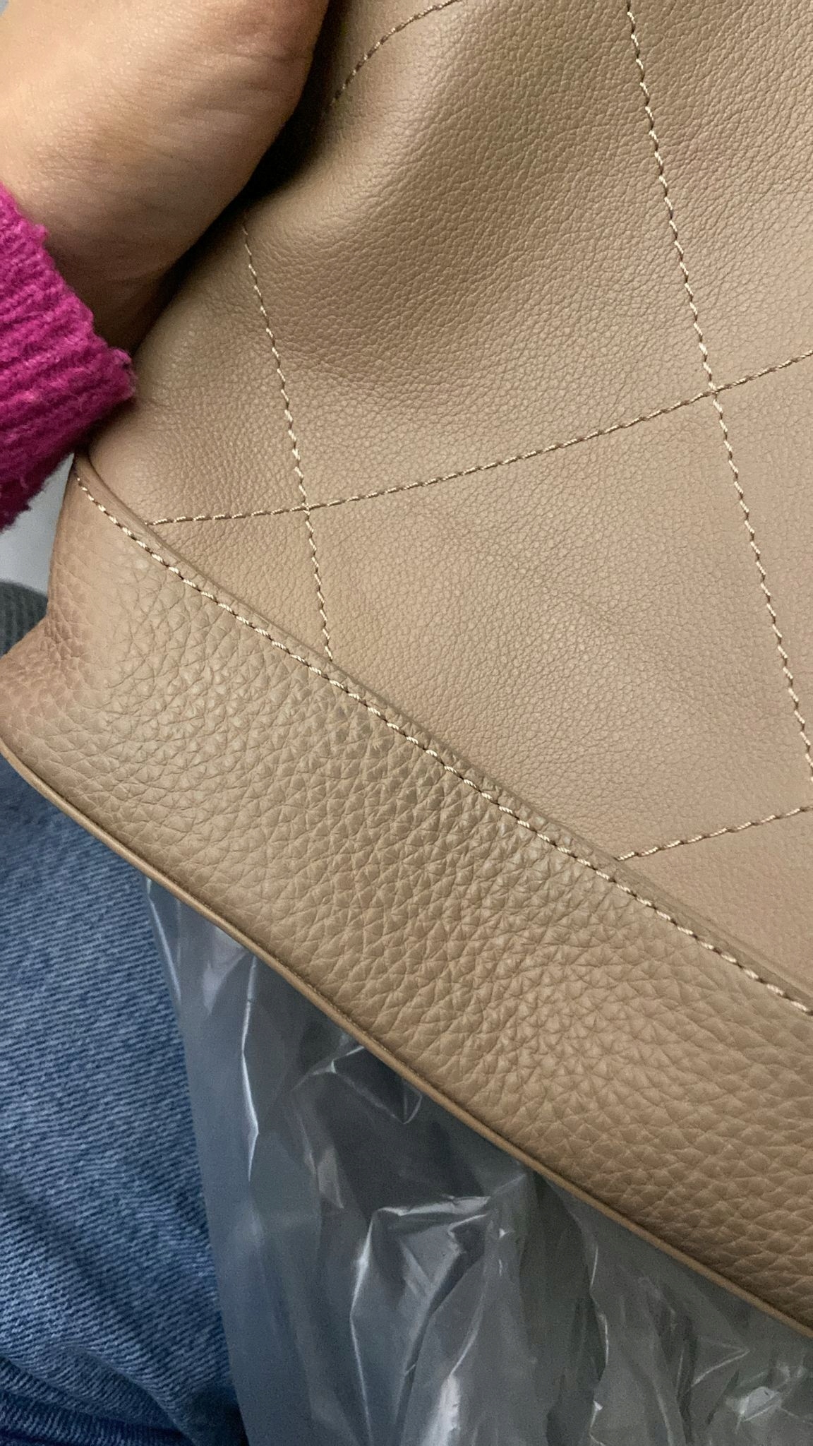 Torba Baldinini beżowy