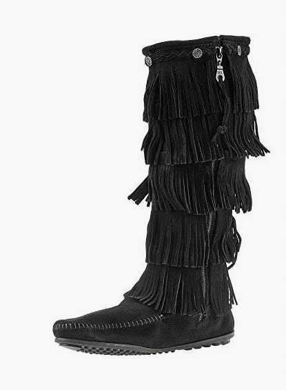 Minnetonka Kobiety 5-Layer Fringe BootMokasyny kozaki r40