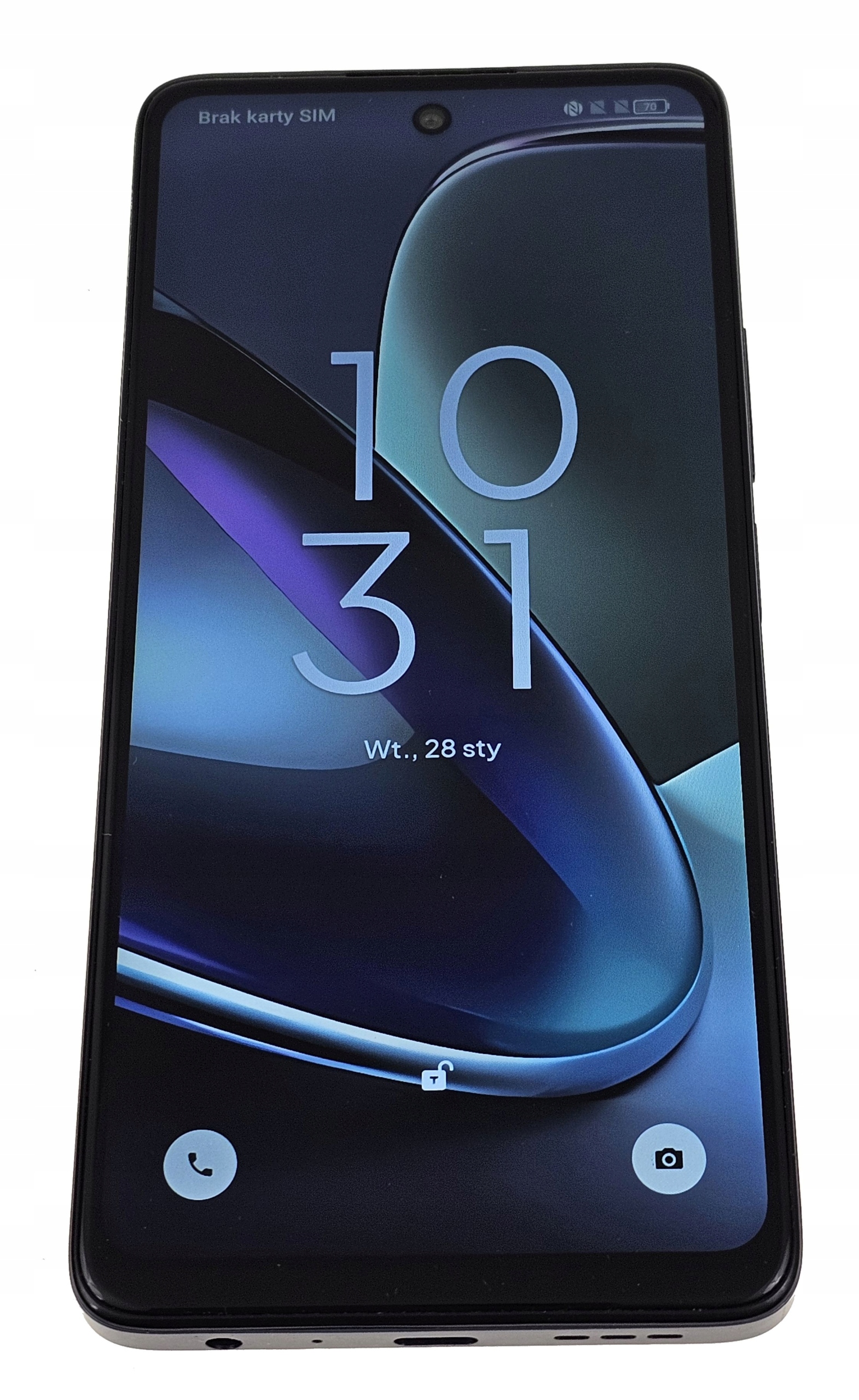 Smartfon TCL 501 4 GB / 128 GB 5G niebieski