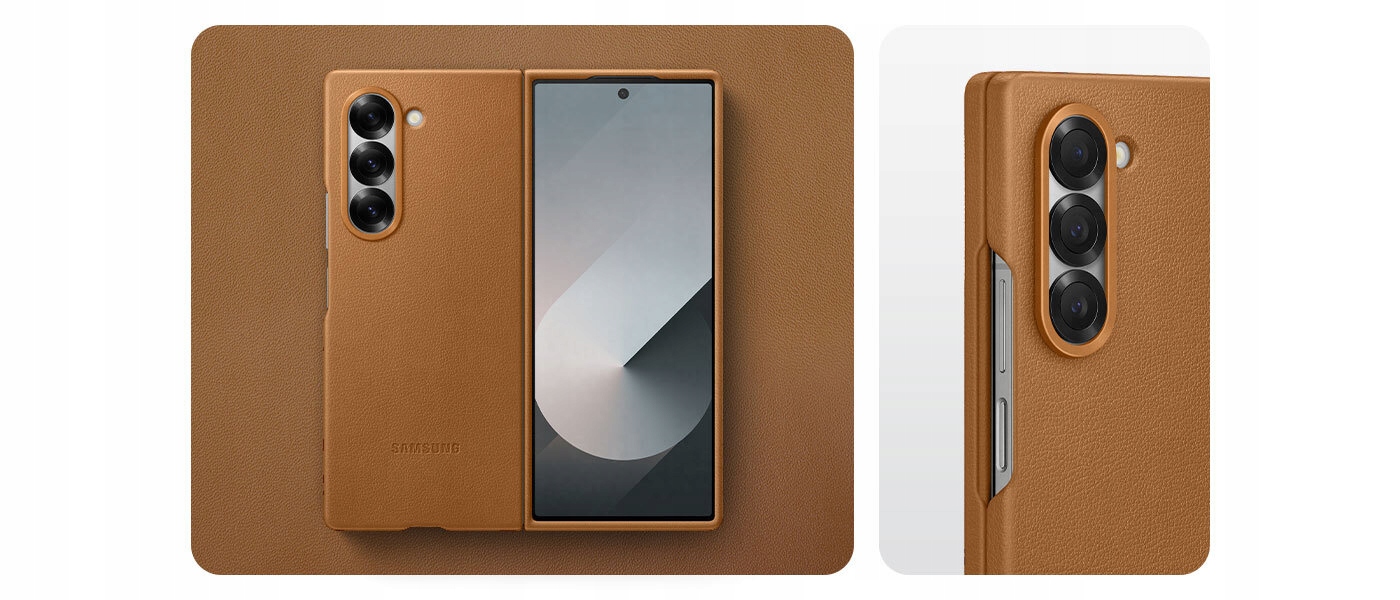 Plecki Samsung do Samsung Galaxy Fold brązowy