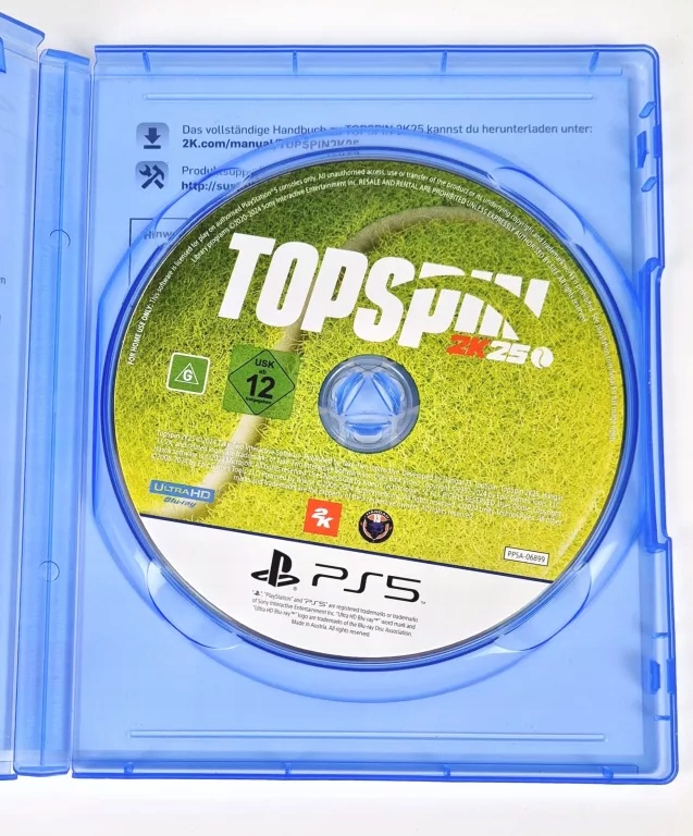 TOPSPIN 2K25 PlayStation 5 (PS5) pudełkowa