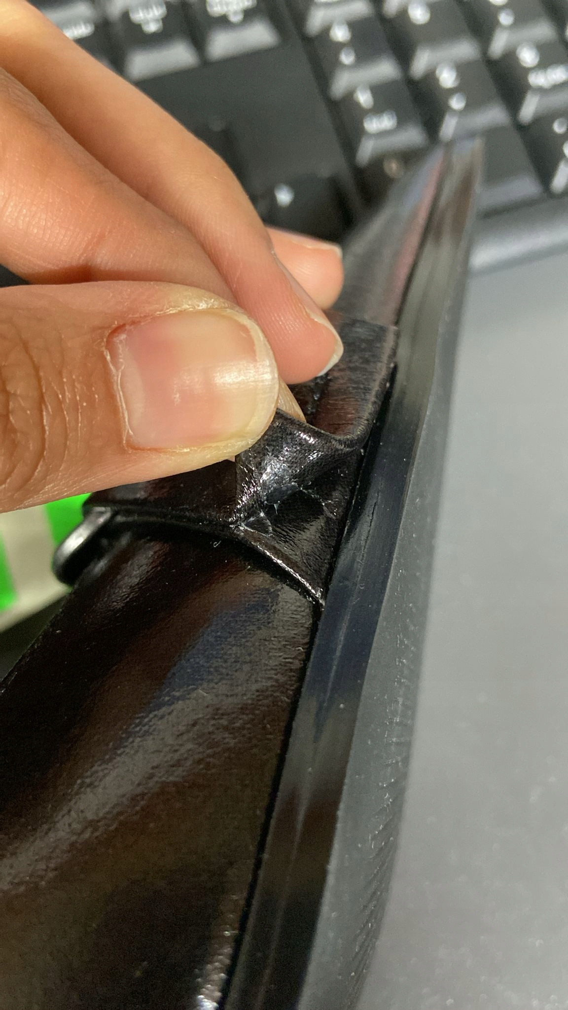 STEVE MADDEN CZÓŁENKA LAKIEROWANE CZARNE NA SZPILCE Z KLAMRAMI R39