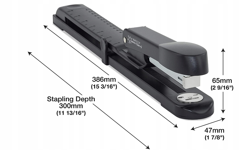 Długoramienny Rapesco czarny