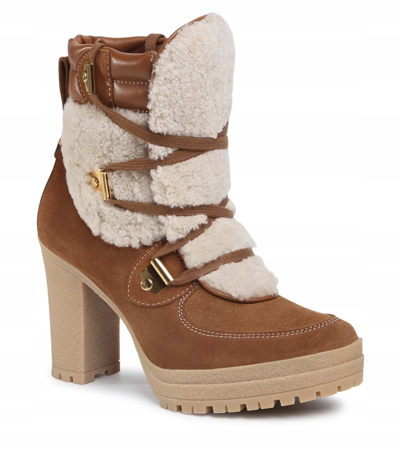 SEE BY CHLOÉ Botki SB35142B Brązowy roz.37