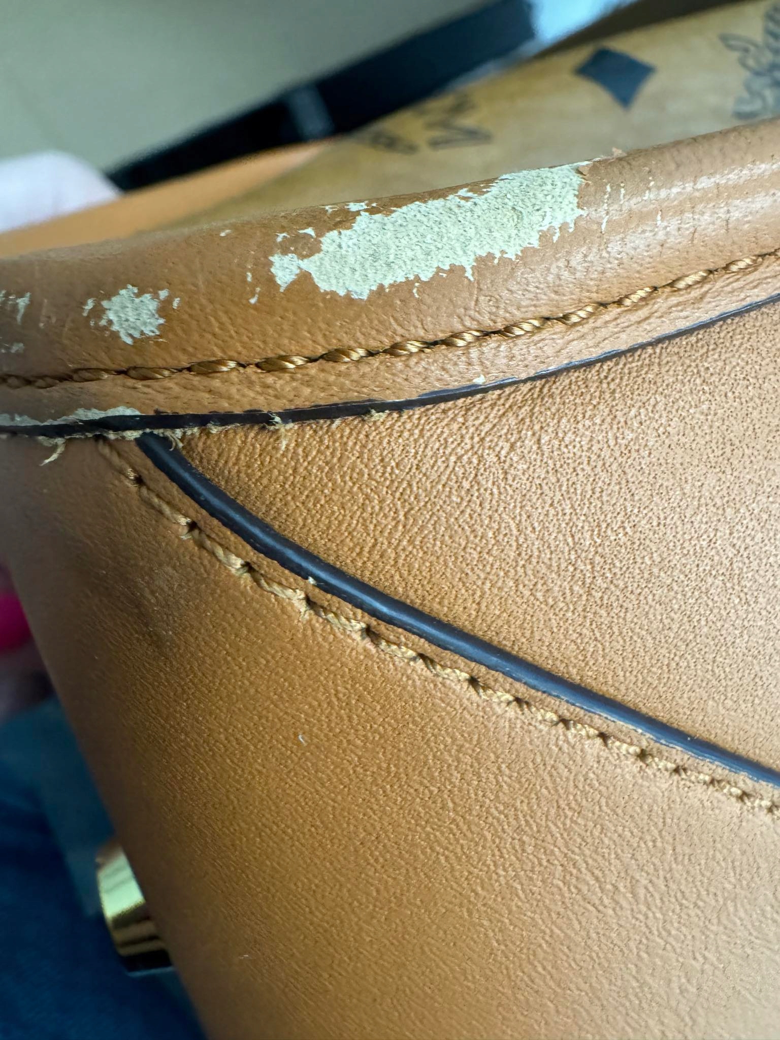 MCM torebka brązowy