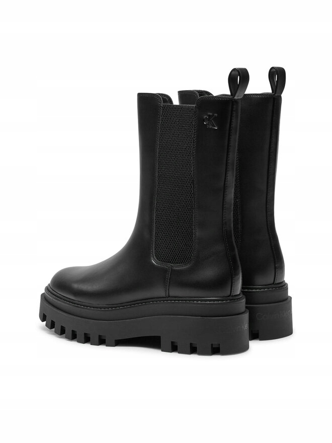 Calvin Klein Jeans Sztyblety Flatform YW0YW01542 Czarny R.39