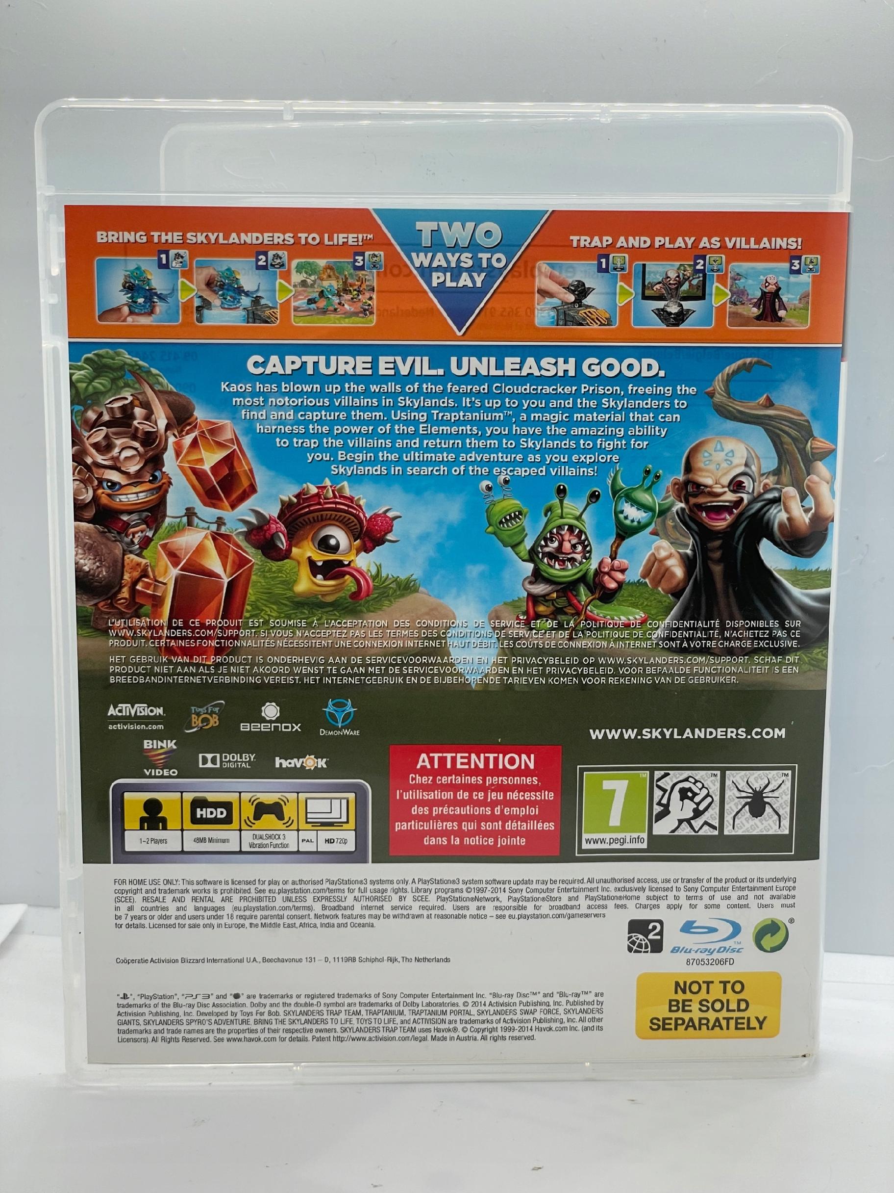 Skylanders Trap Team PS3