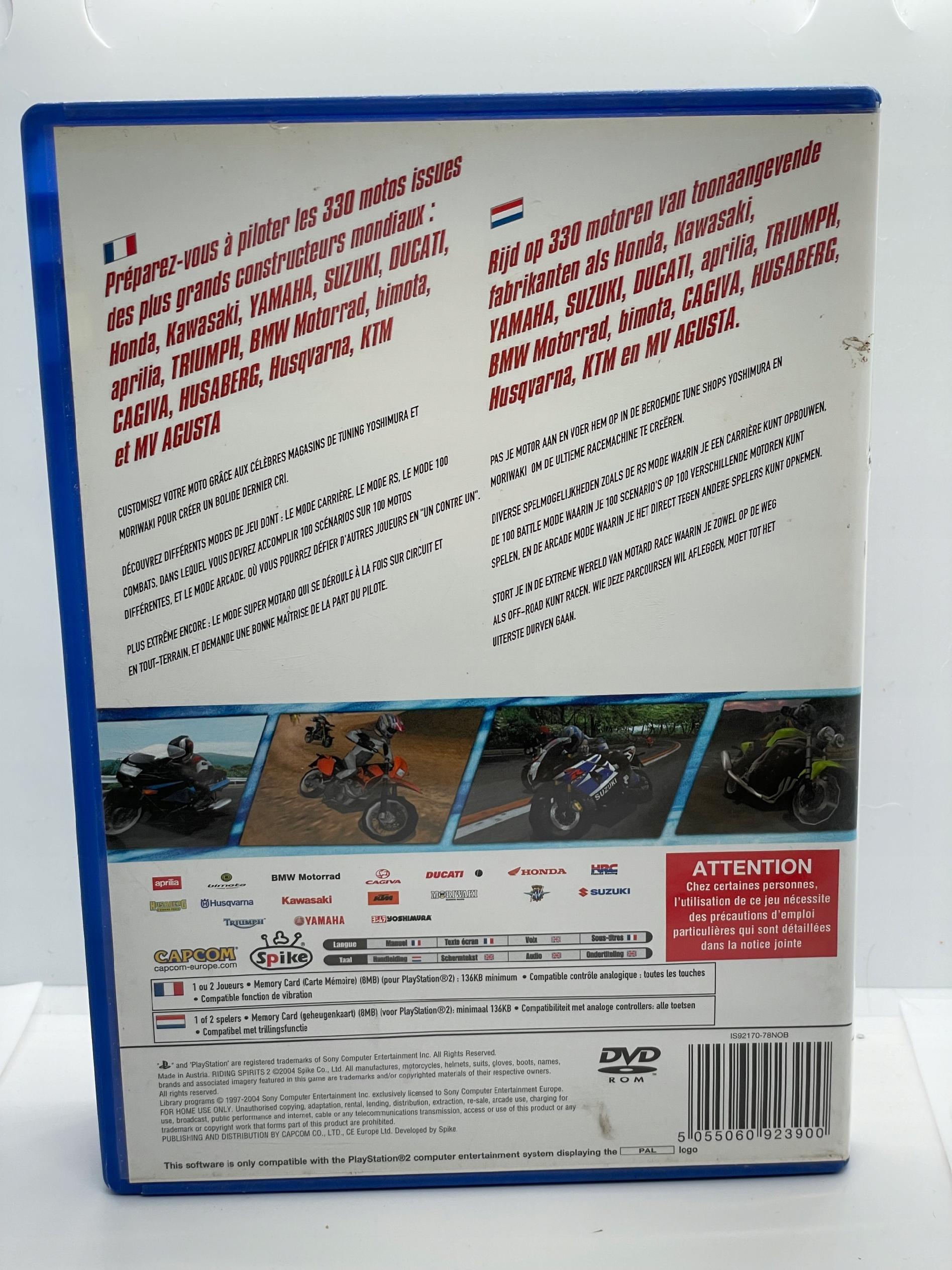 Riding Spirits 2 PlayStation 2 PS2