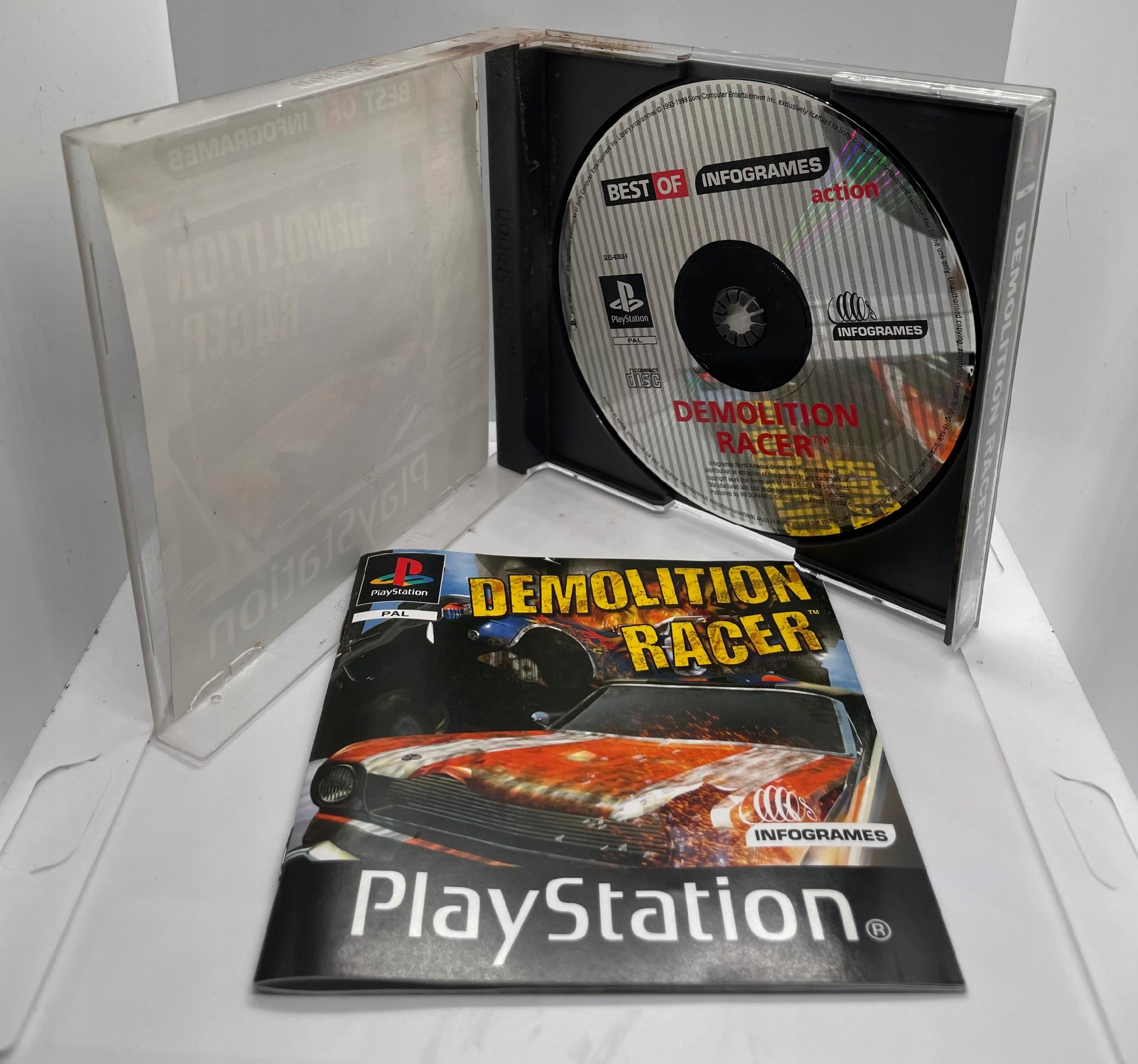 Demolition Racer PlayStation PS1 PSX