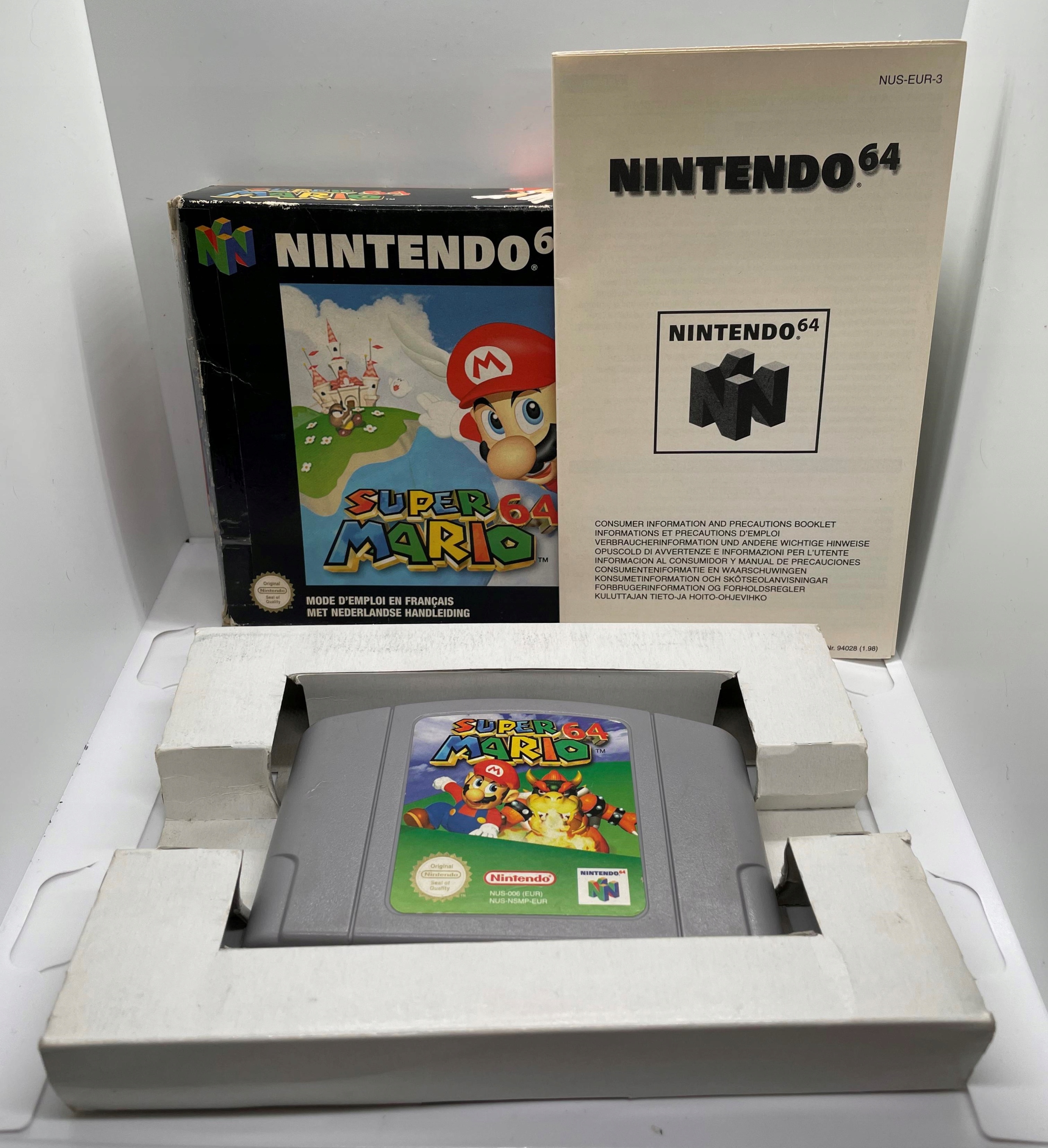 Super Mario 64 Nintendo 64 PAL