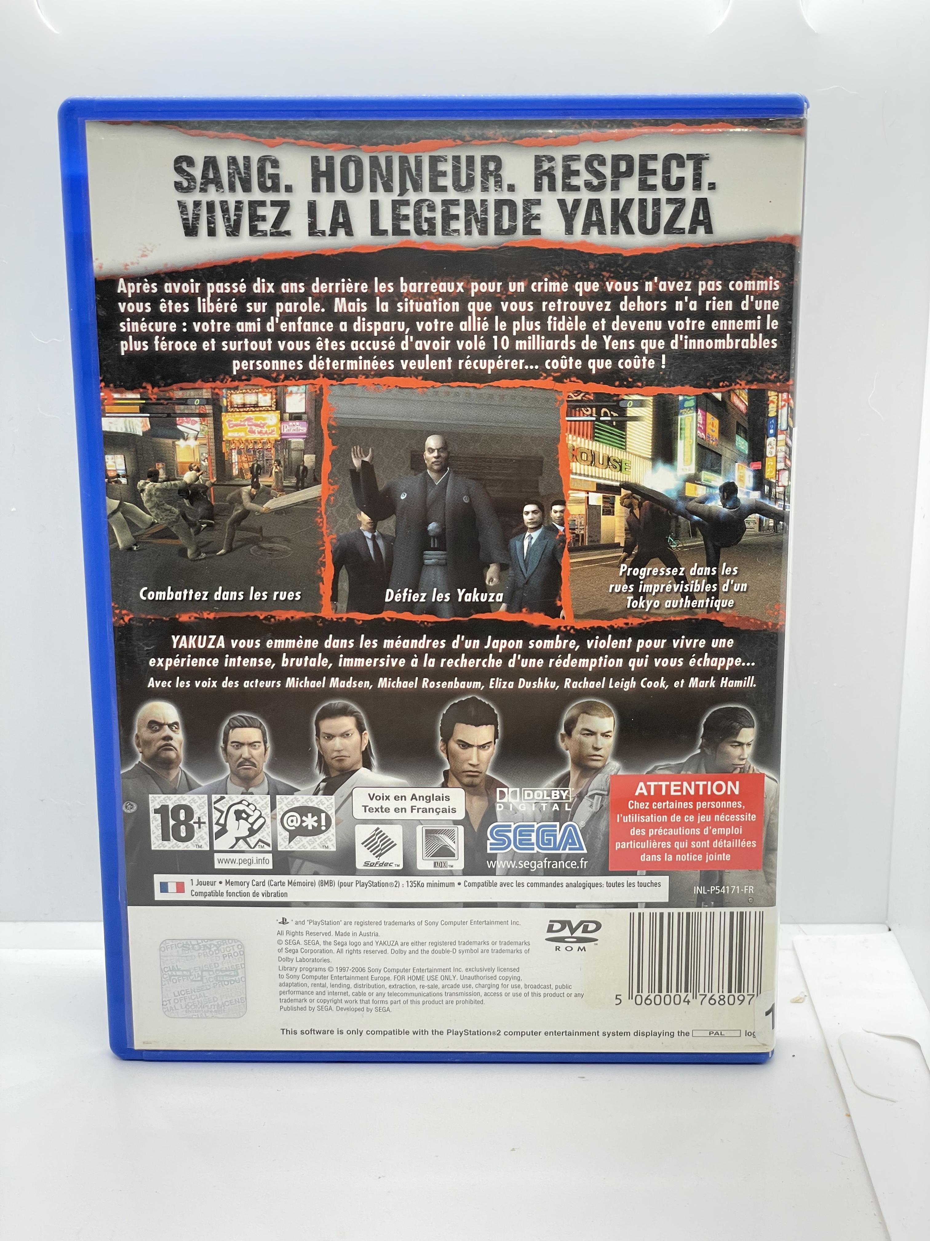 Yakuza PS2