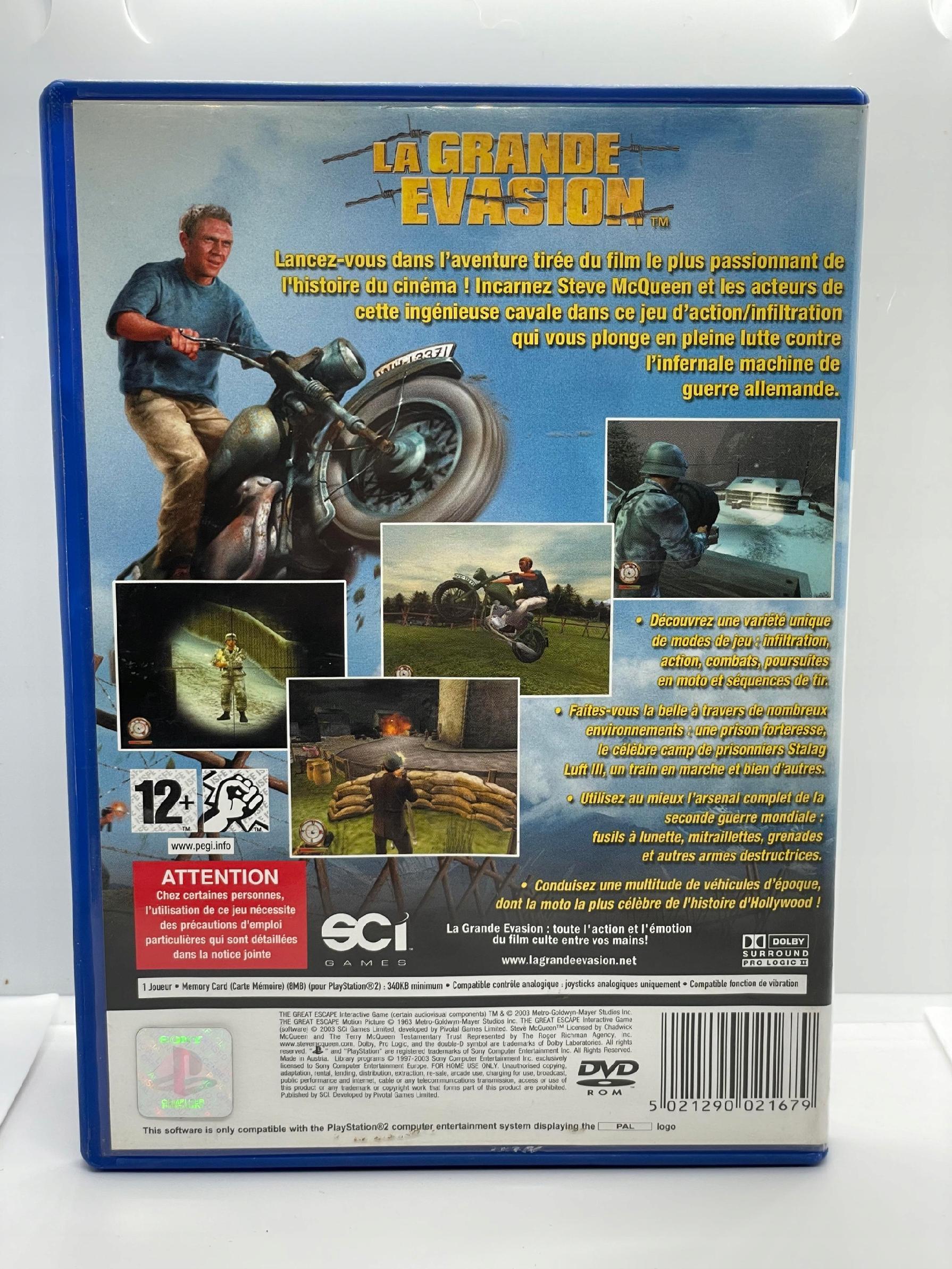 The Great Escape PS2 PlayStation 2