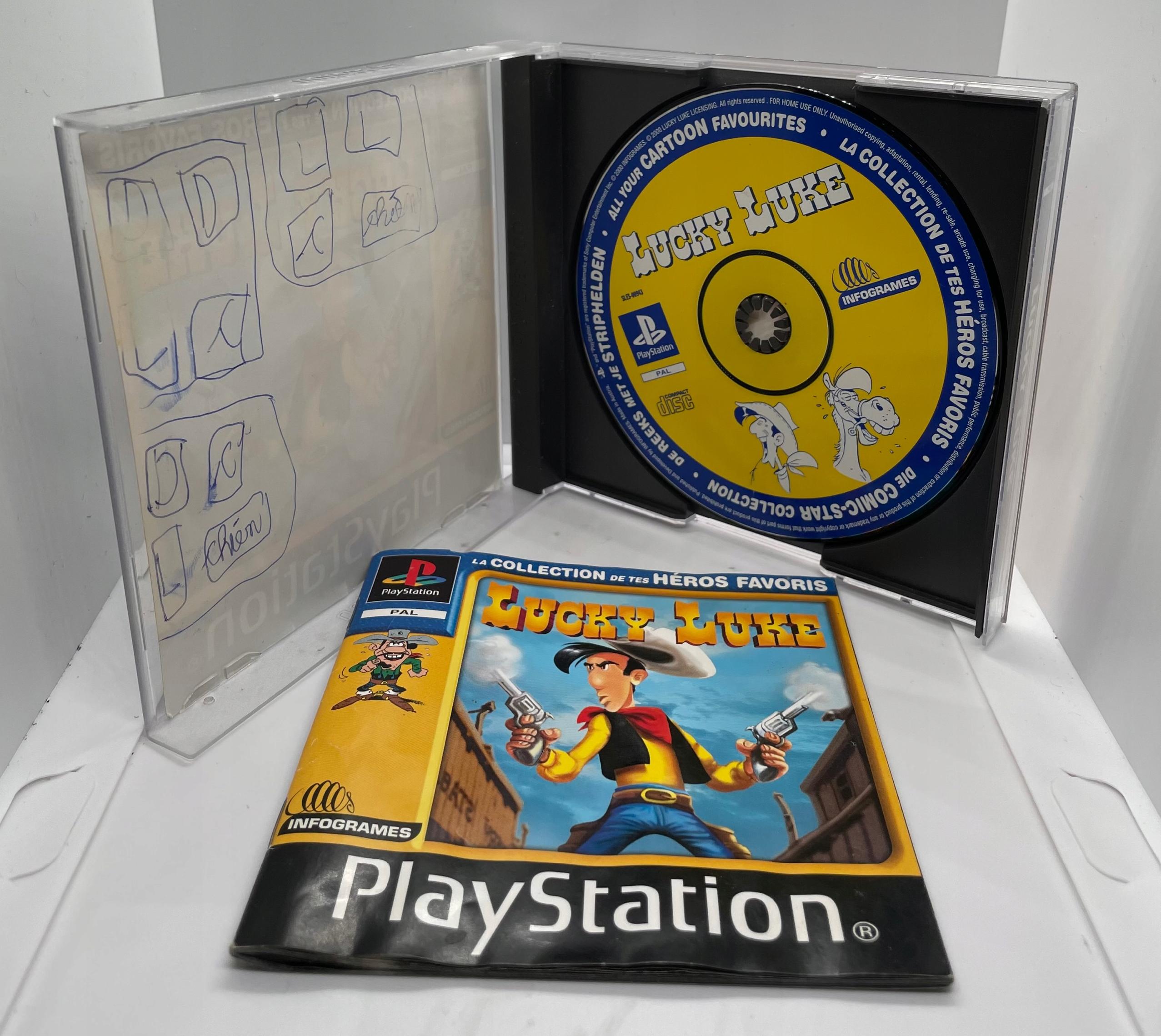 Lucky Luke PSX PS1 PlayStation