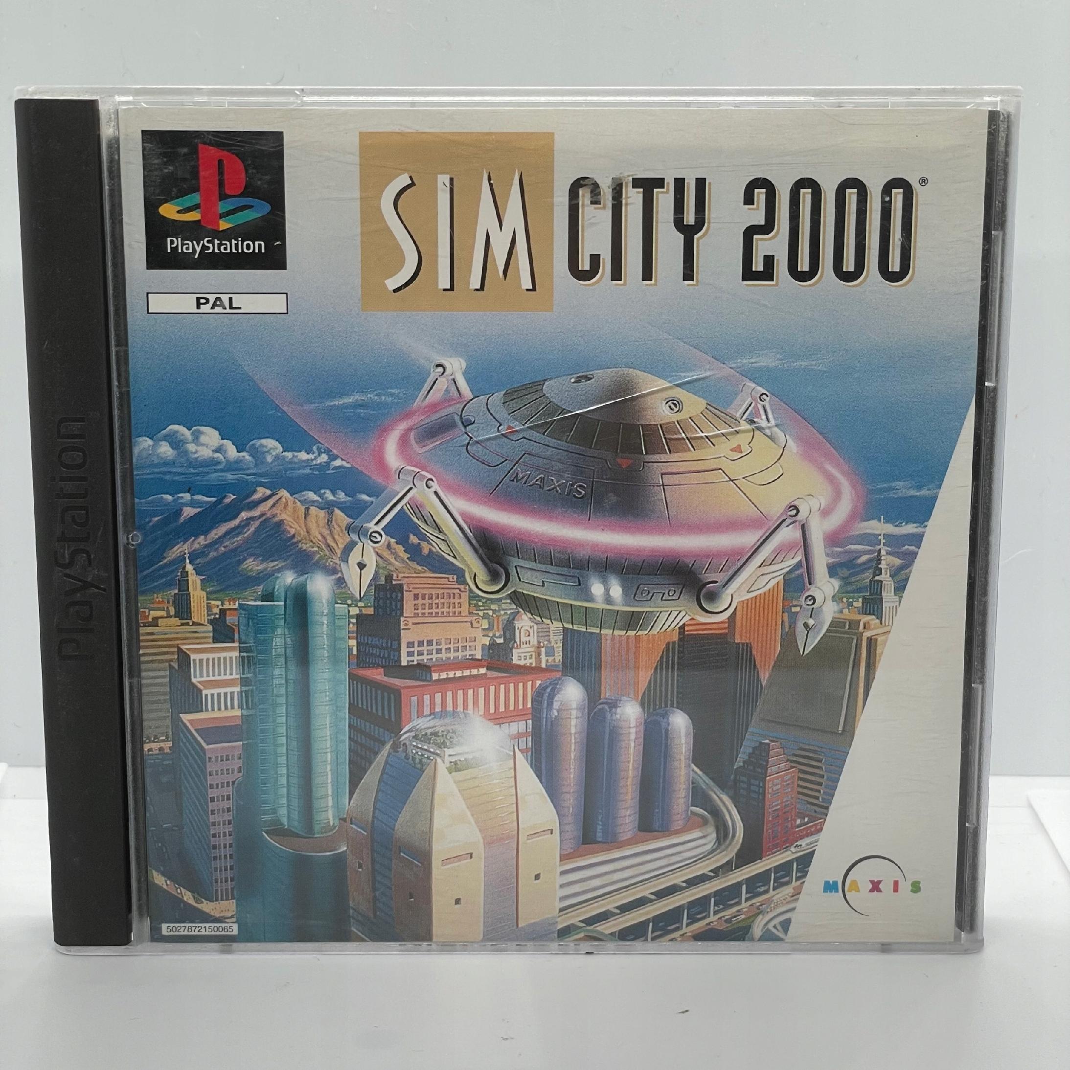 SimCity 2000 PlayStation PS1 PSX