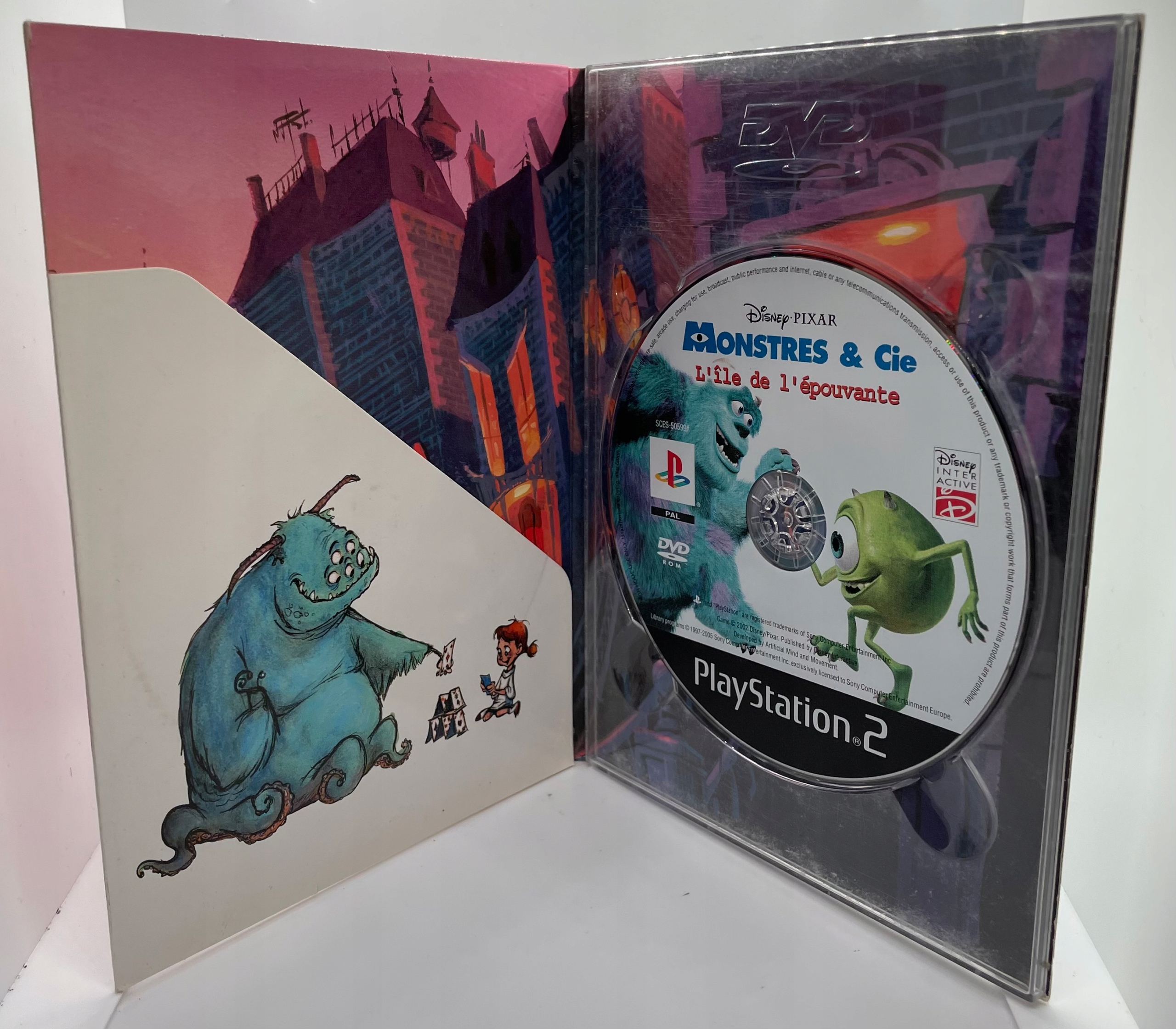 Monsters Inc. Scare Island EDYCJA LIMITOWANA PlayStation 2 PS2 (FR)