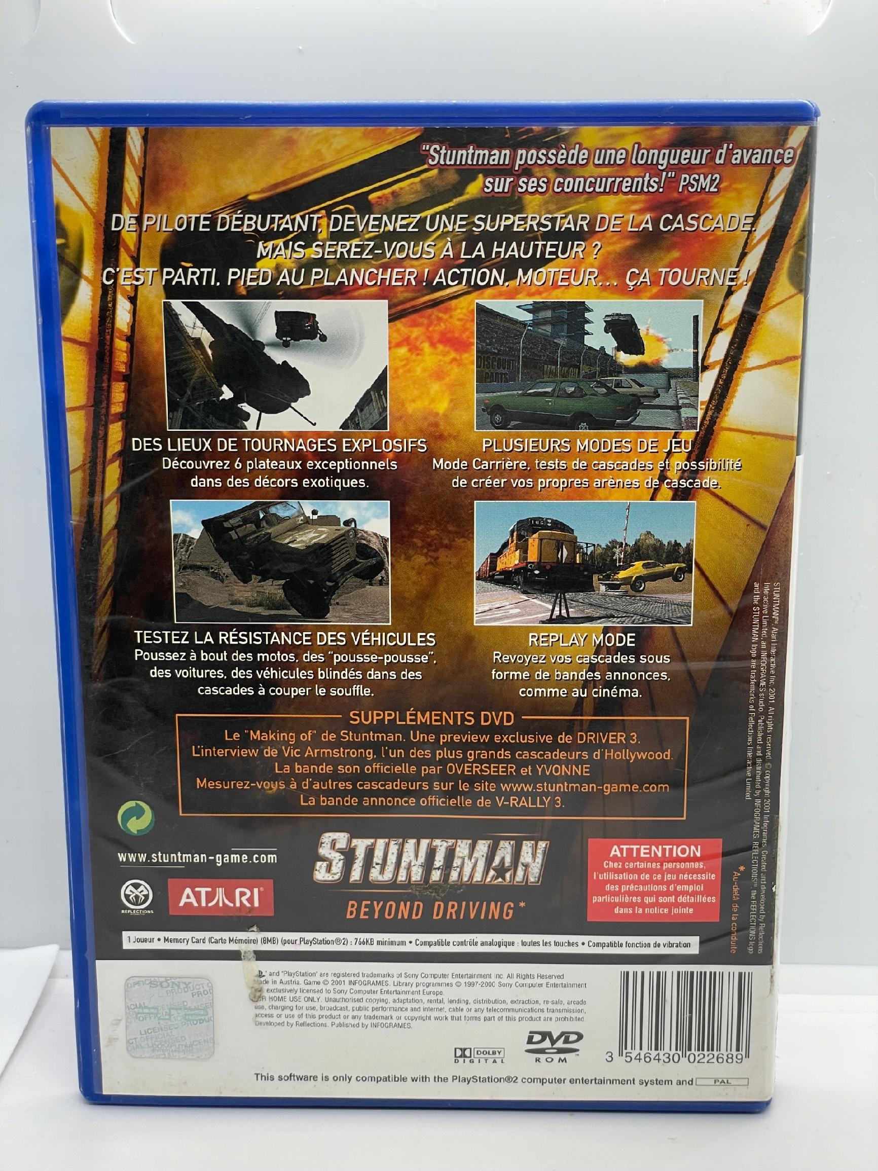 Stuntman PlayStation 2 PS2