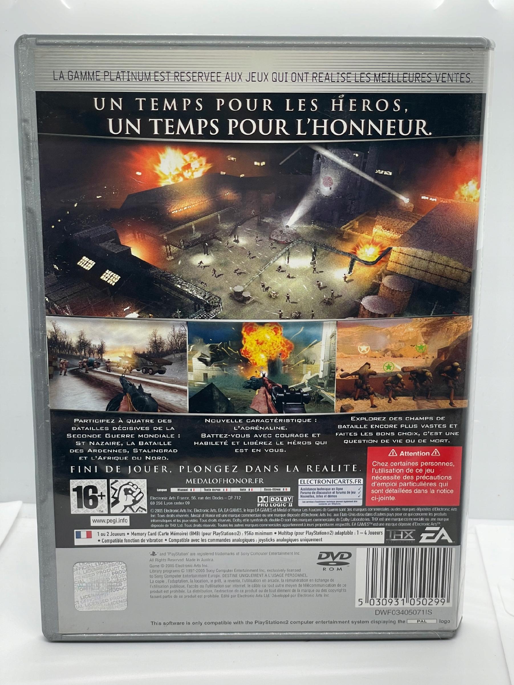 Medal Of Honor European Assault PS2 | Wersja FR
