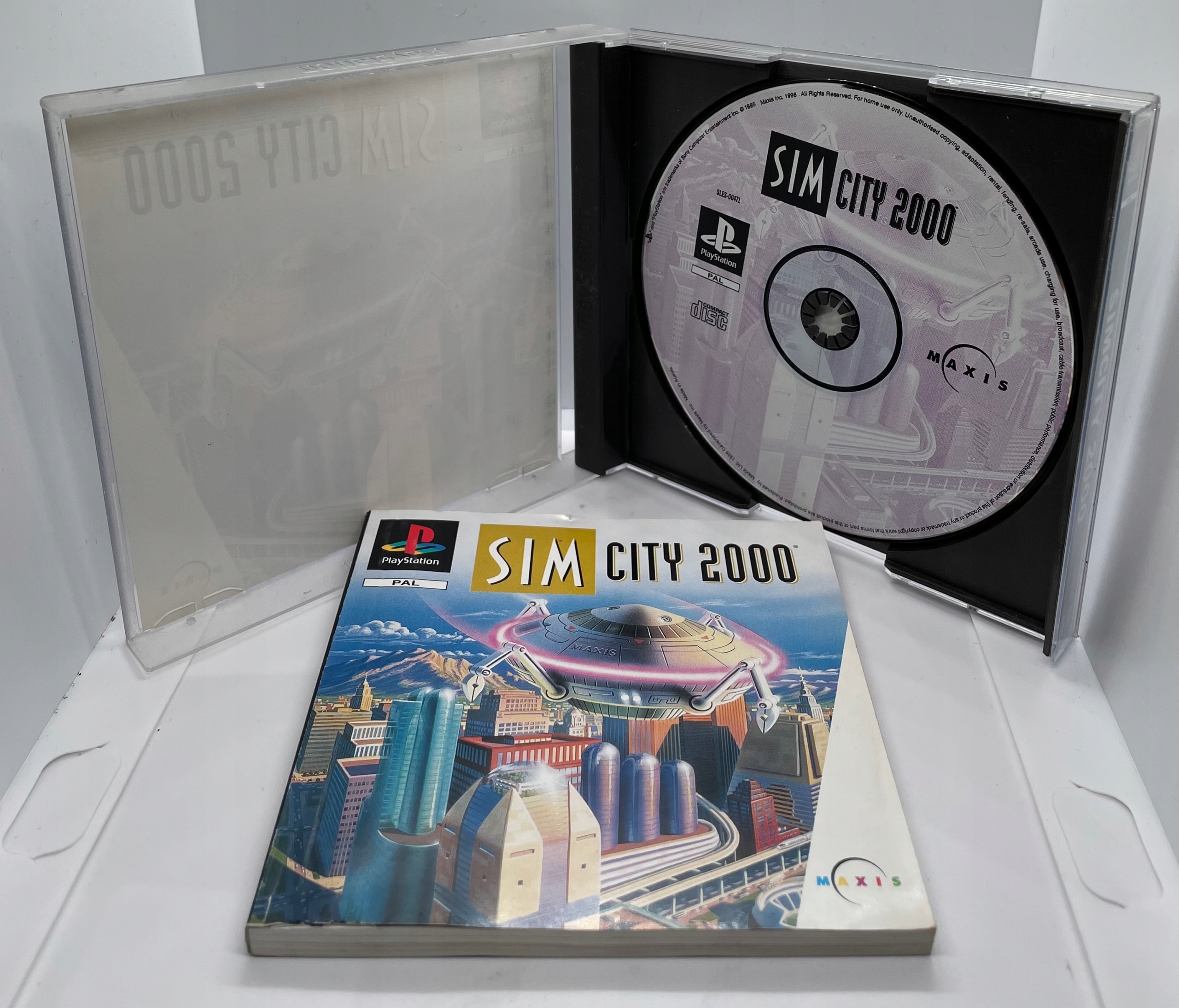 SimCity 2000 PlayStation PS1 PSX