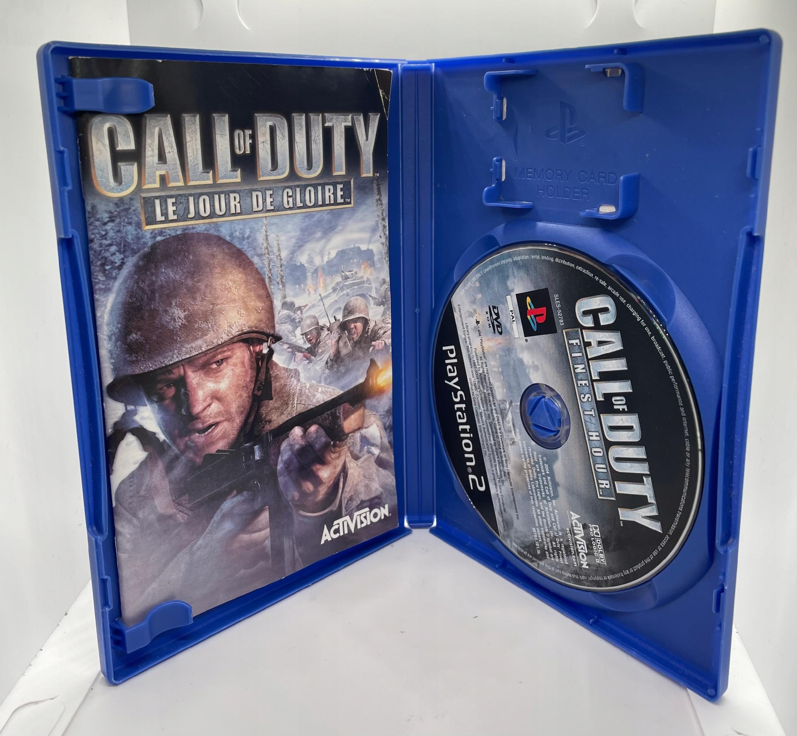Call of Duty Finest Hour PlayStation 2 PS2 (FR)
