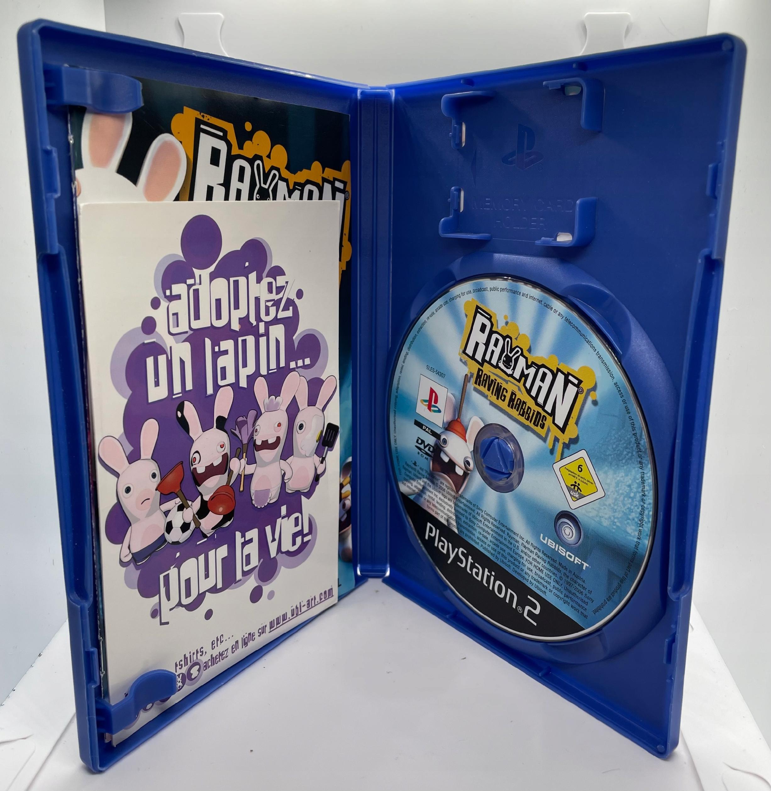 Rayman Raving Rabbids PlayStation 2 PS2