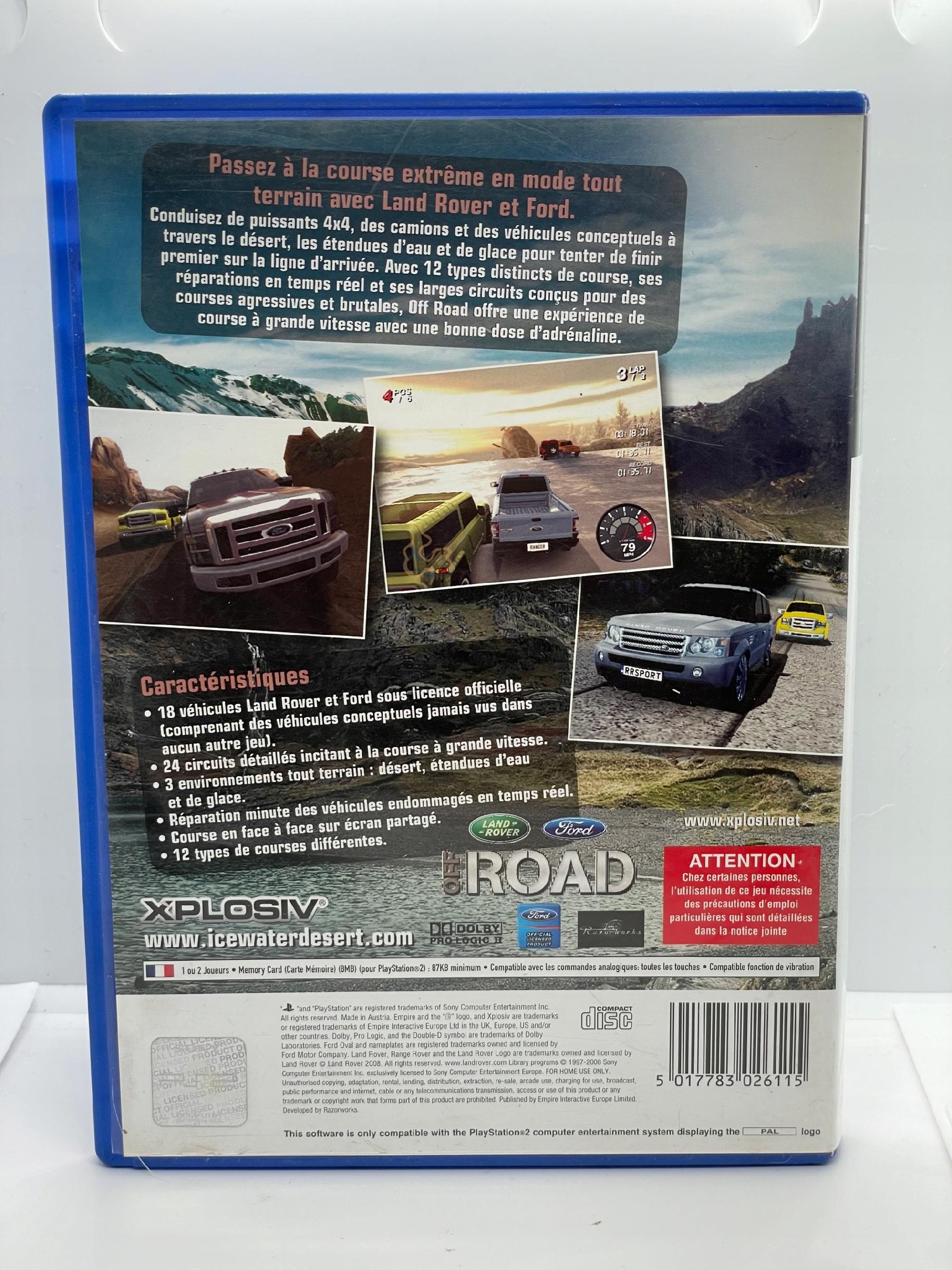 Ford Off Road PlayStation 2 PS2