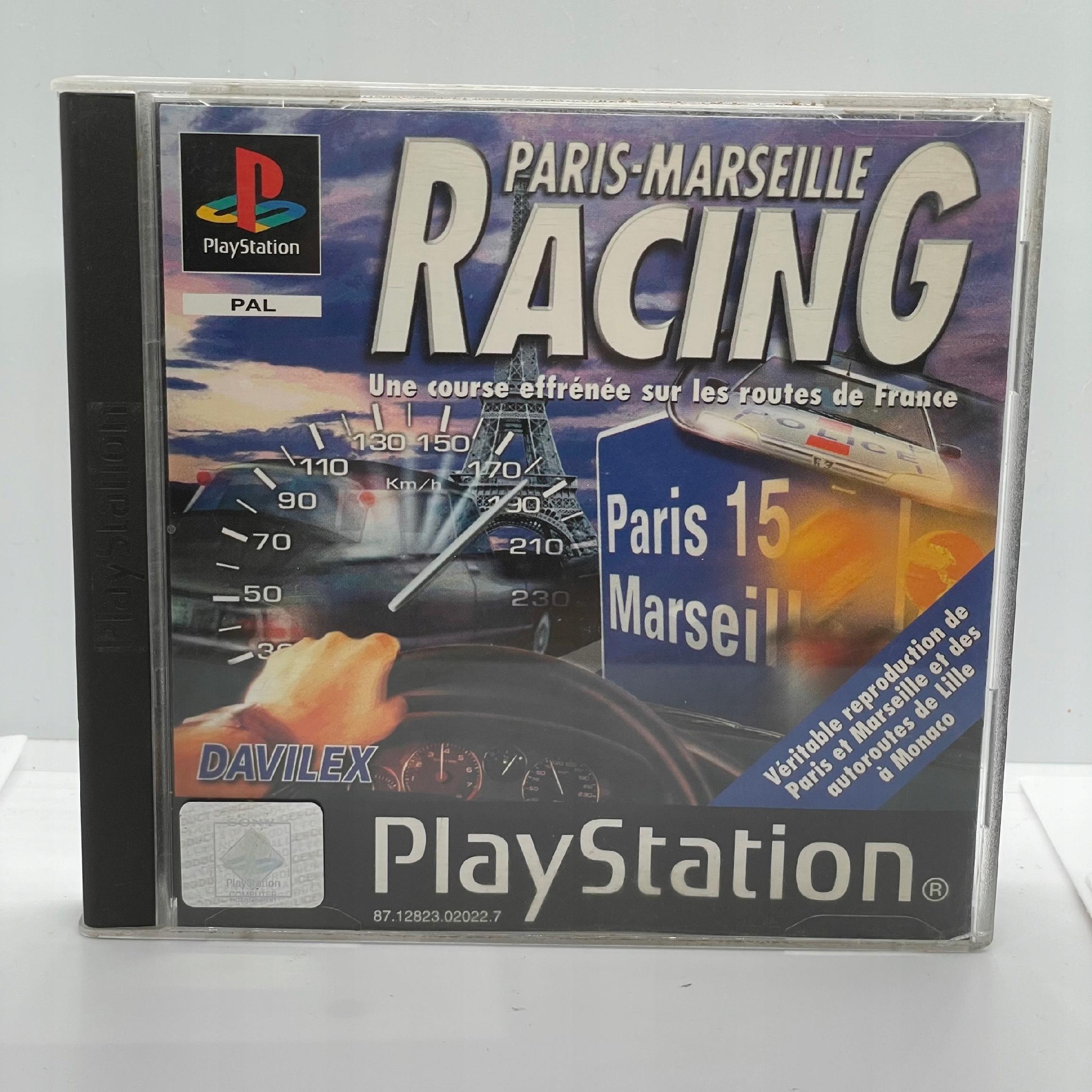 Paris Marseille Racing PlayStation PS1 PSX