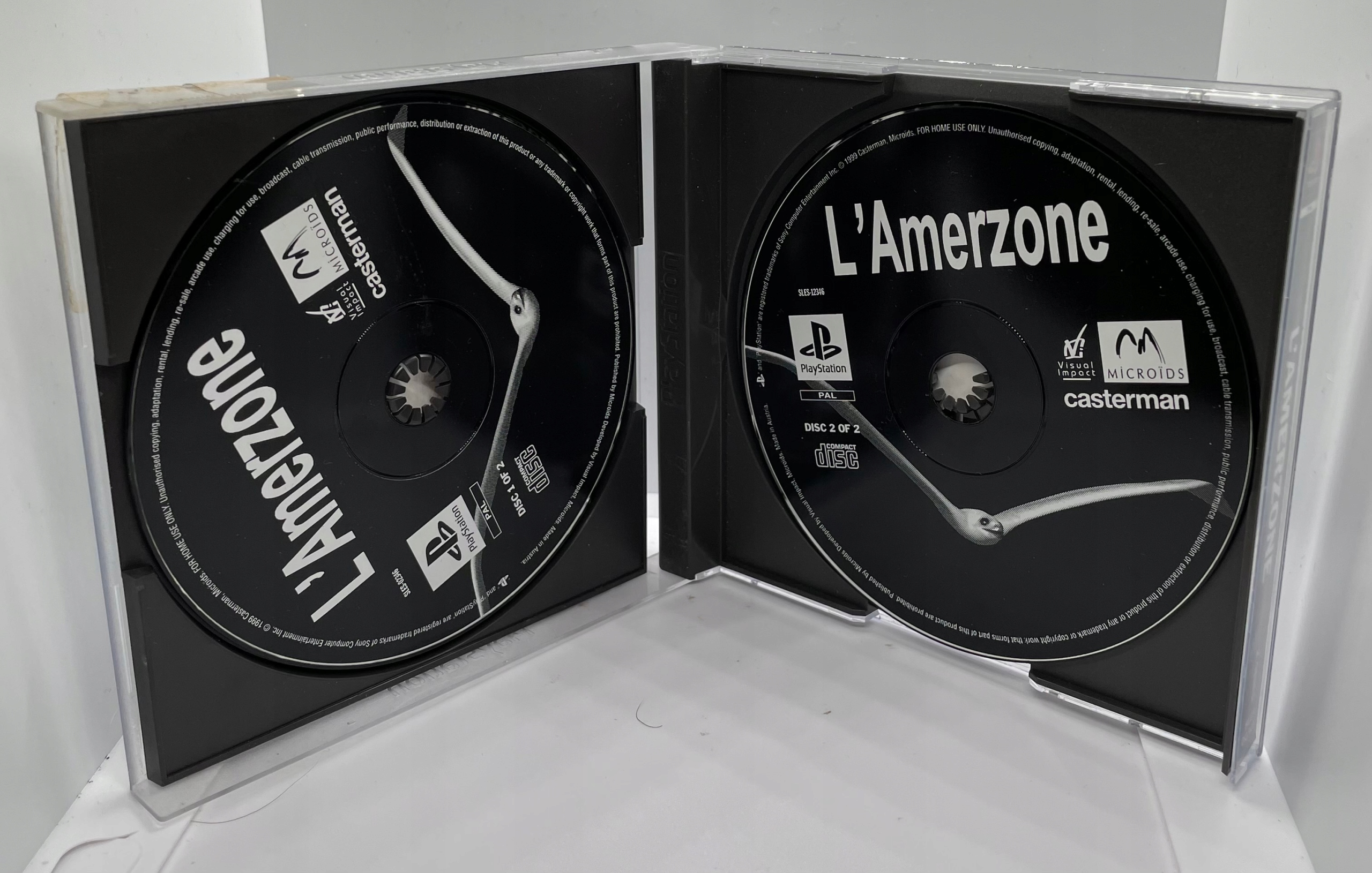 Amerzone PlayStation PS1 PSX