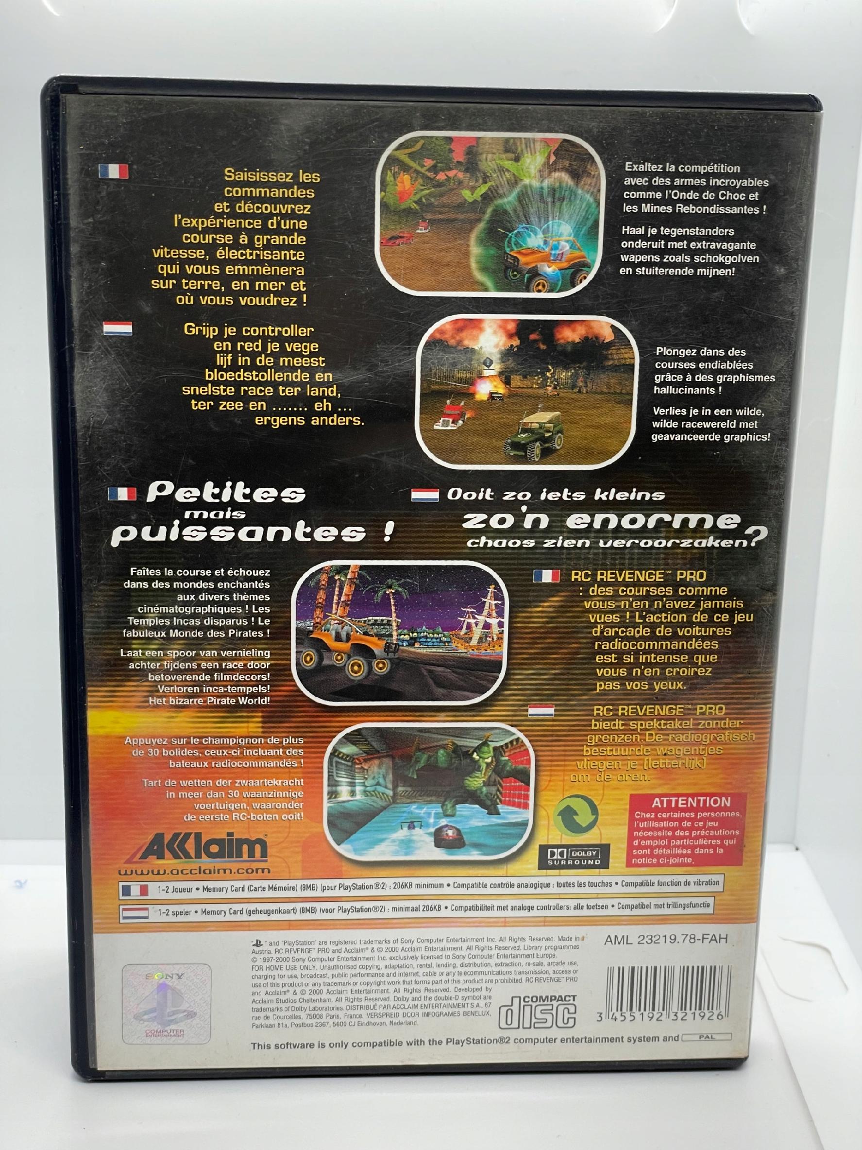 RC Revenge Pro PlayStation 2 PS2