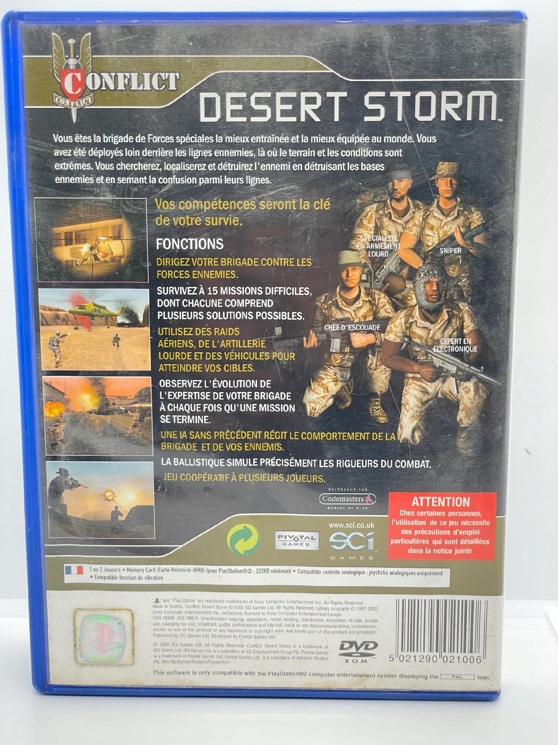 Conflict: Desert Storm PlayStation 2 PS2