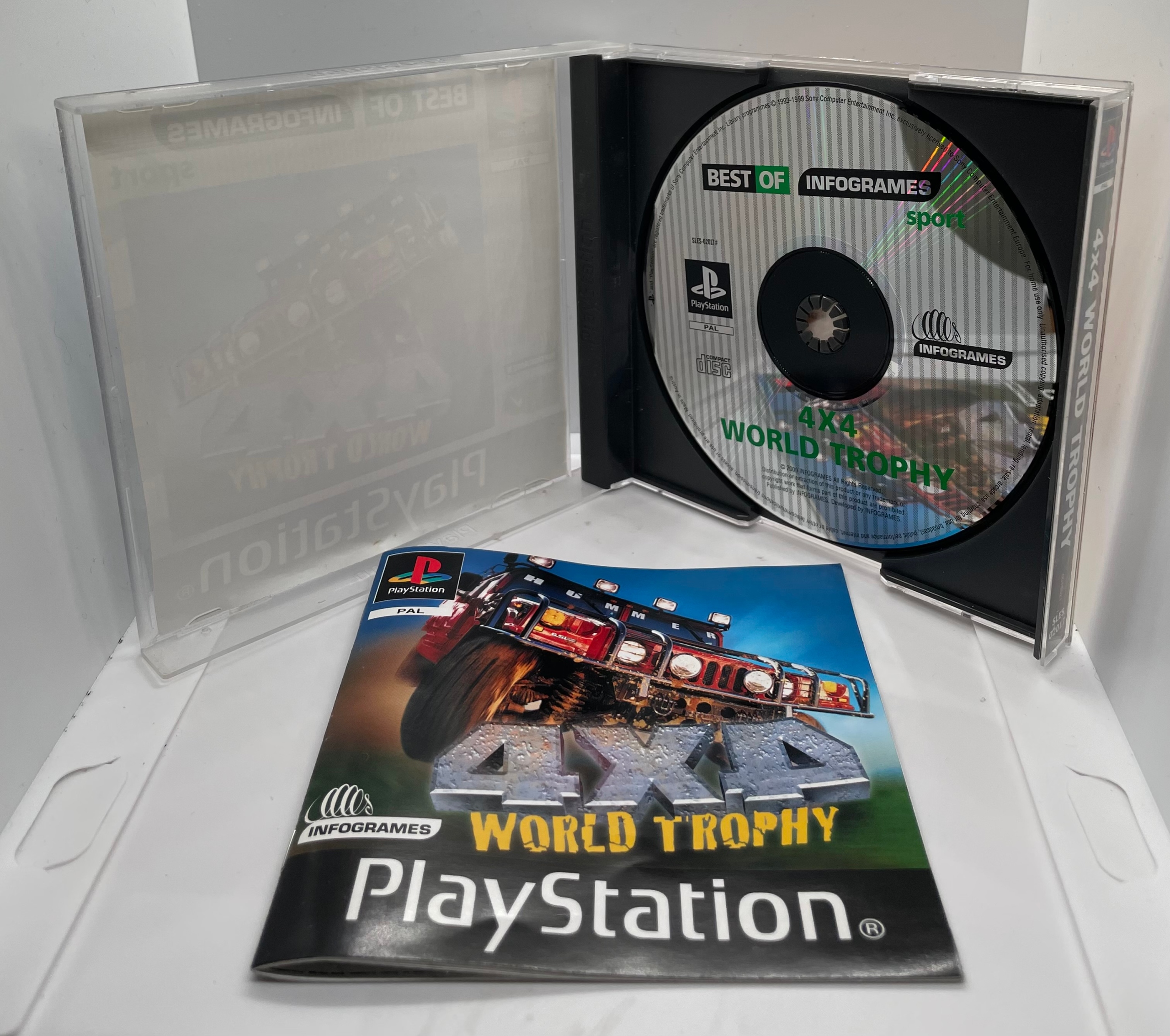 4x4 World Trophy PlayStation PS1 PSX