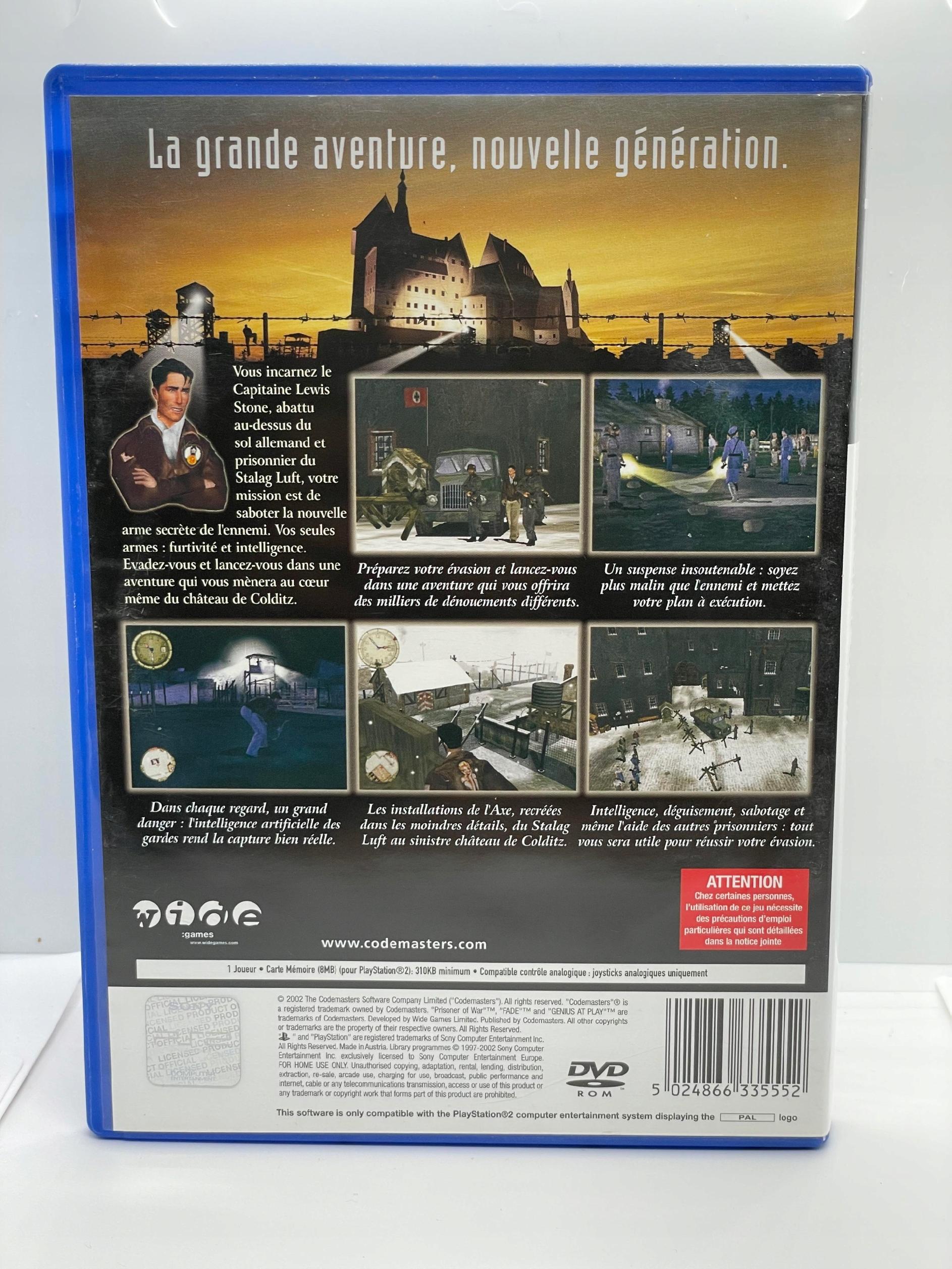 Prisoner of War PlayStation 2 PS2