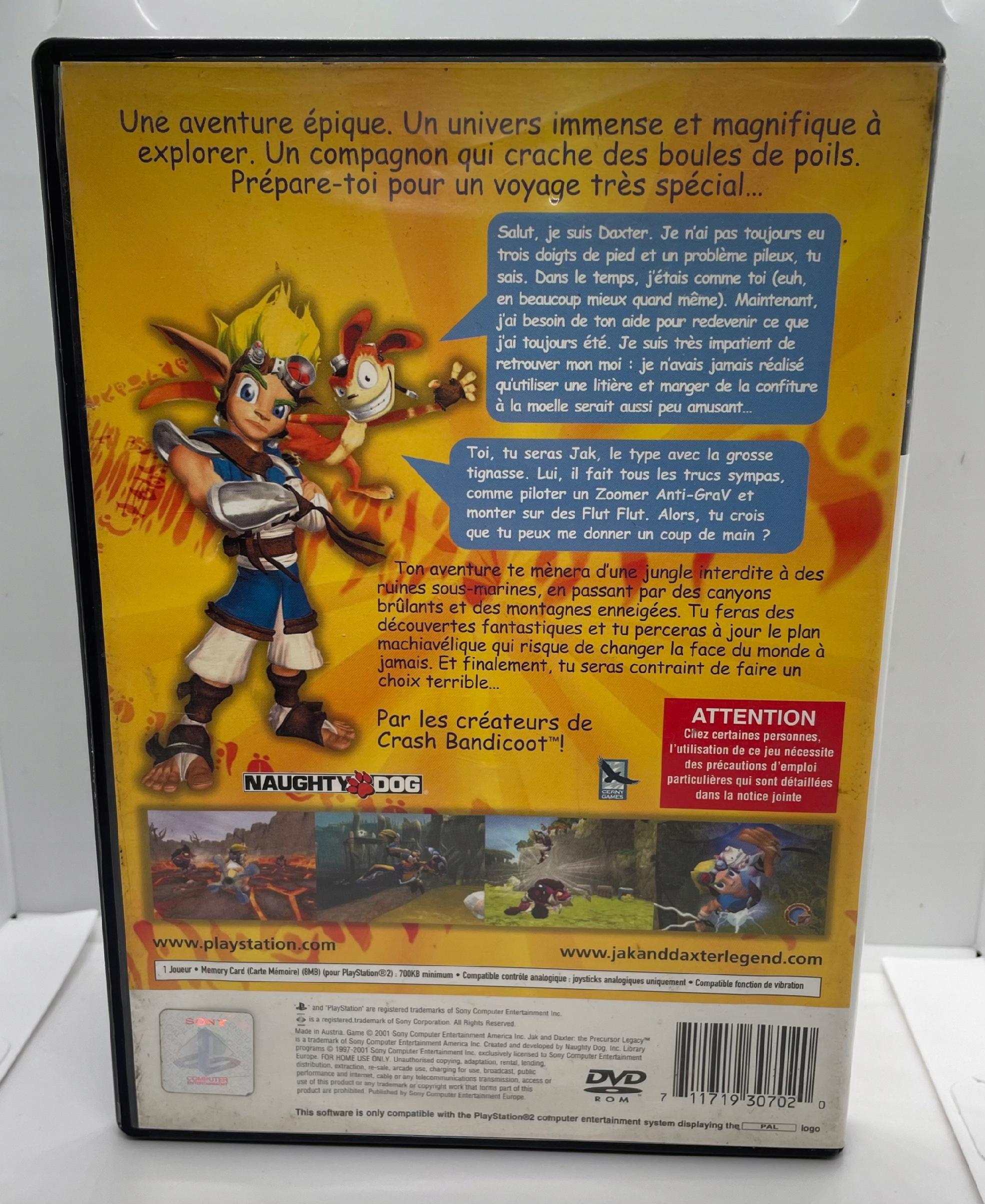 Jak and Daxter The Precursor Legacy PS2