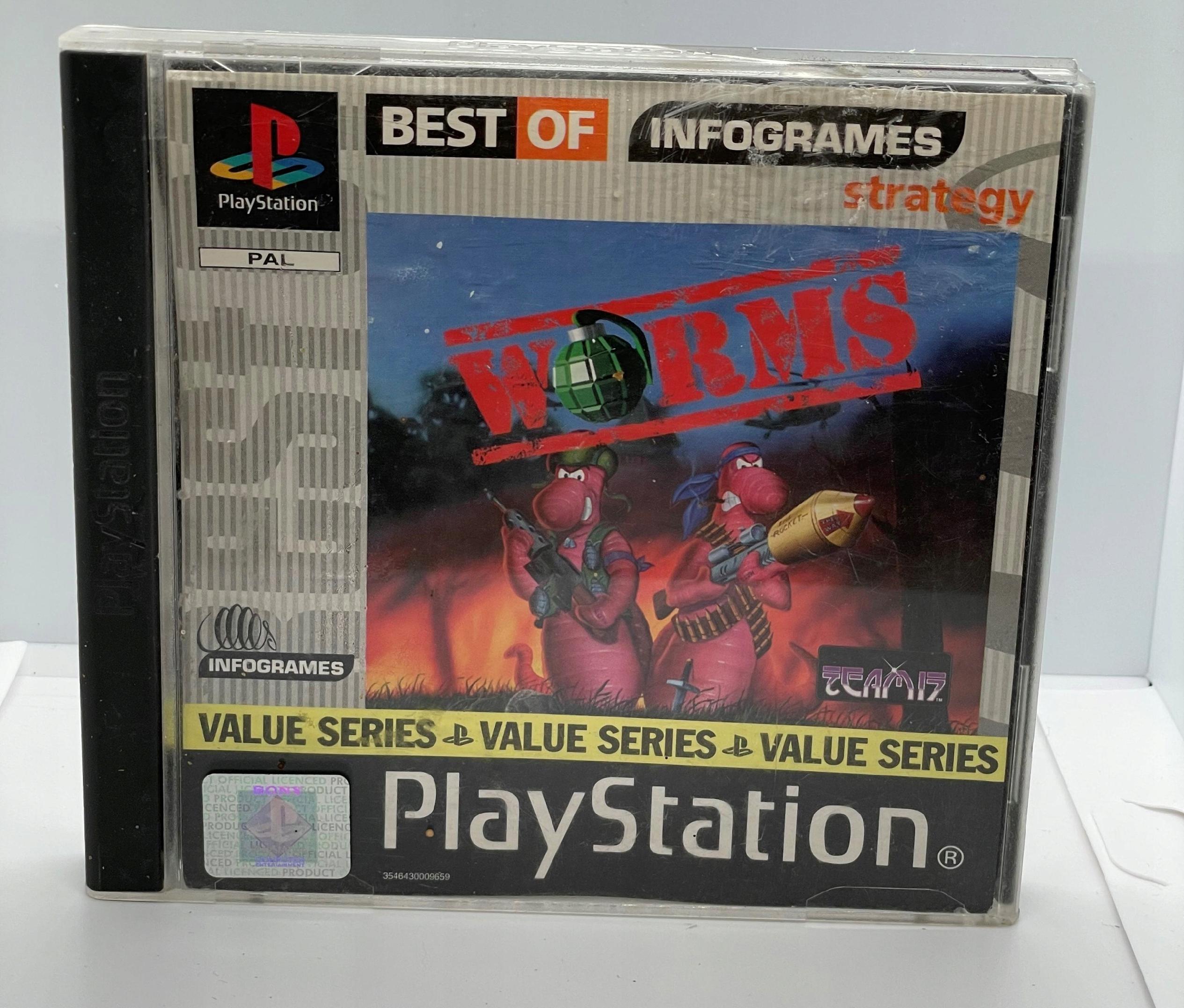 Worms PS1 PSX PlayStation 1