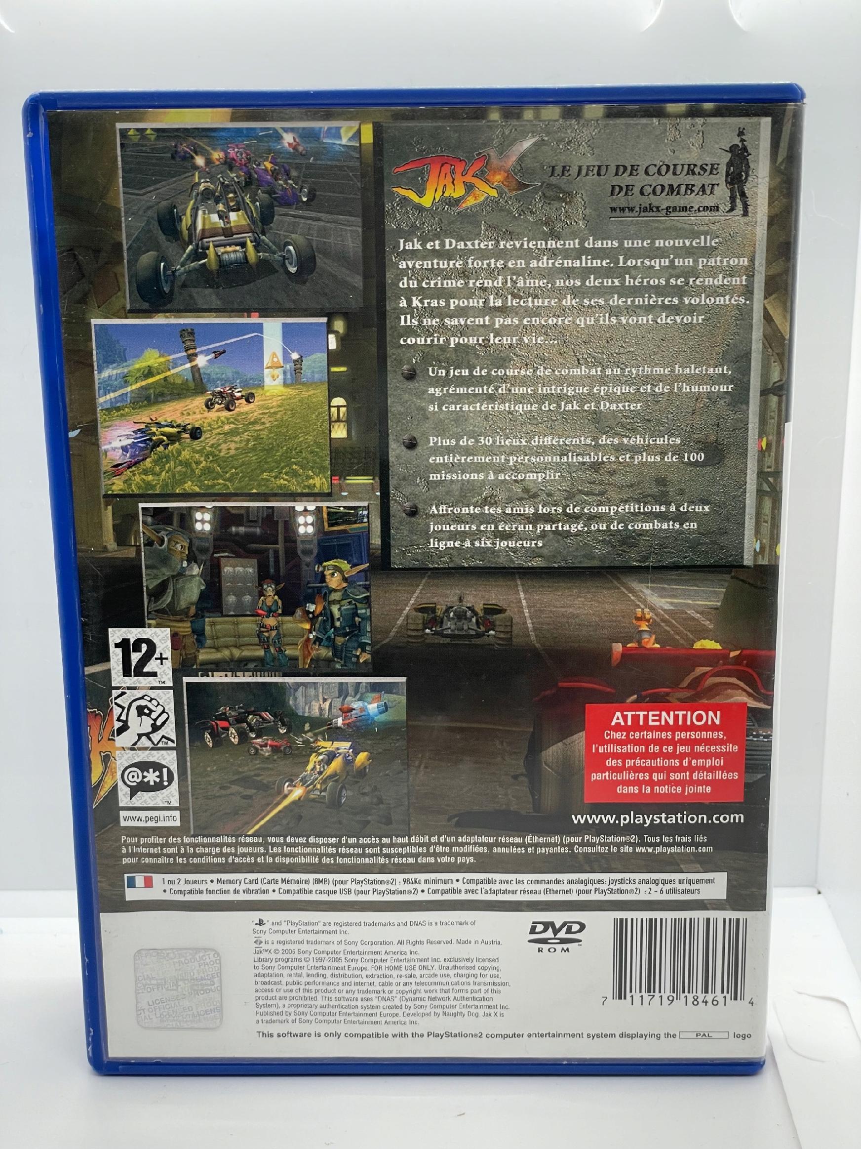 Jak X Combat Racing Sony PlayStation 2 PS2
