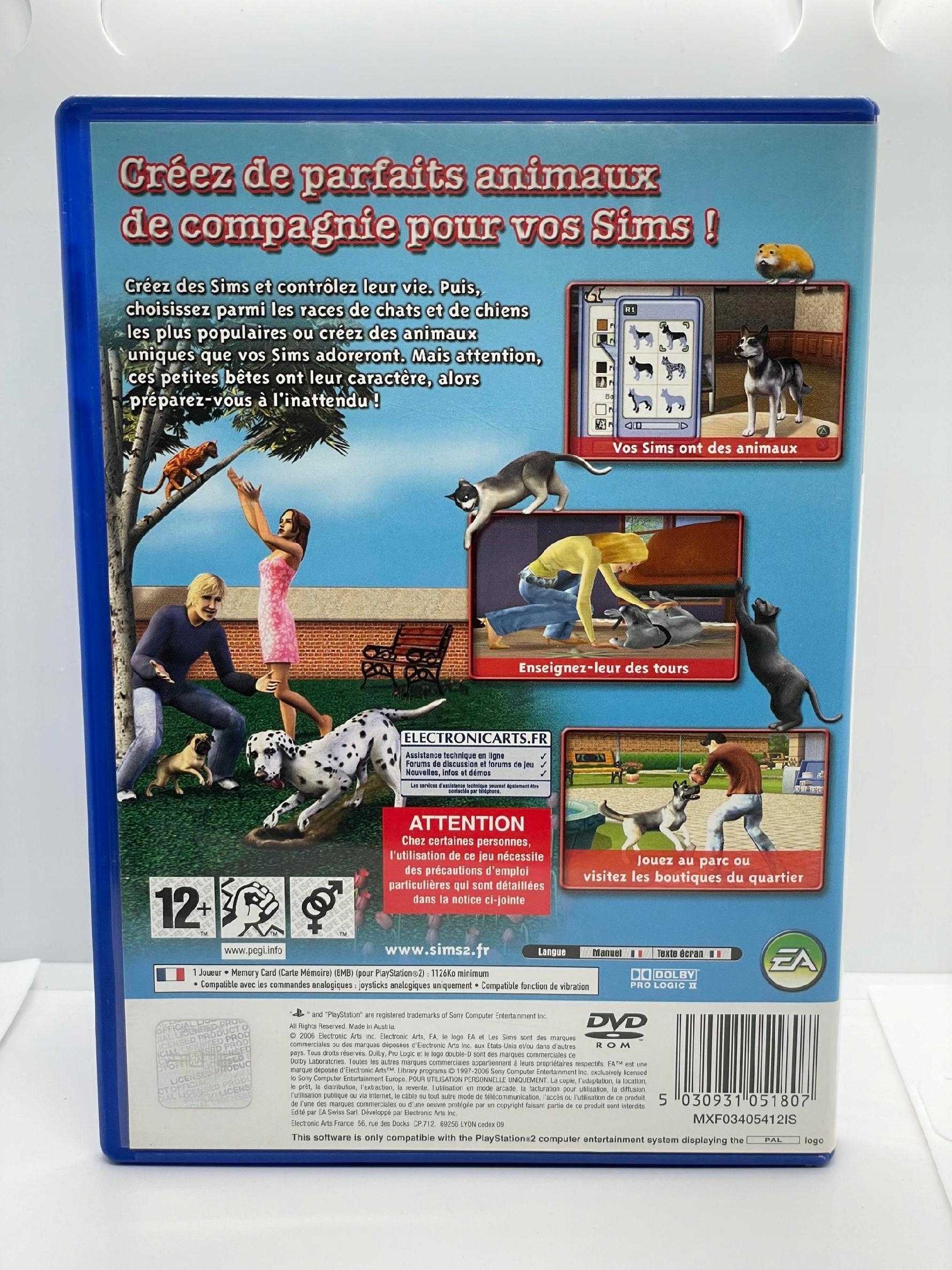 The Sims 2 Pets PS2 PlayStation 2 (Napisy PL)