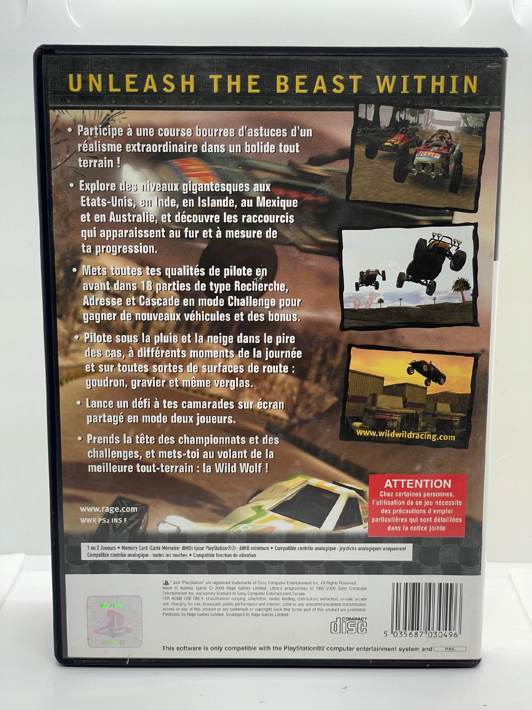Wild Wild Racing PlayStation 2 PS2