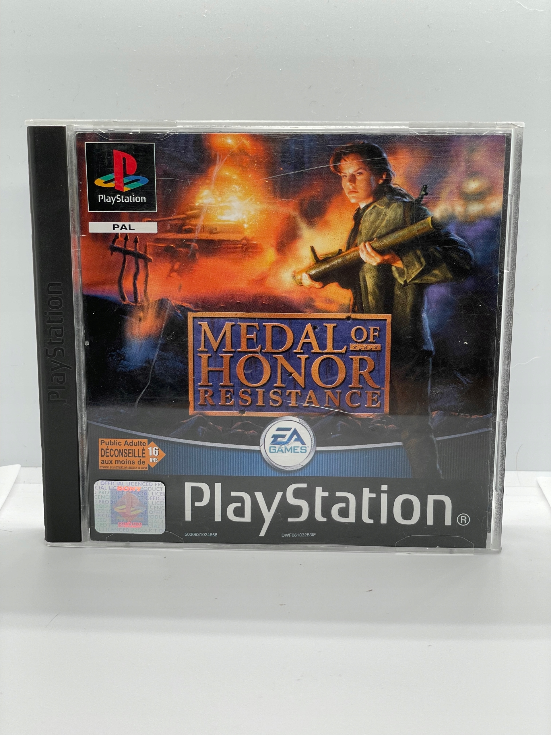 Medal of Honor Resistance (Underground) PSX PS1 (FR)