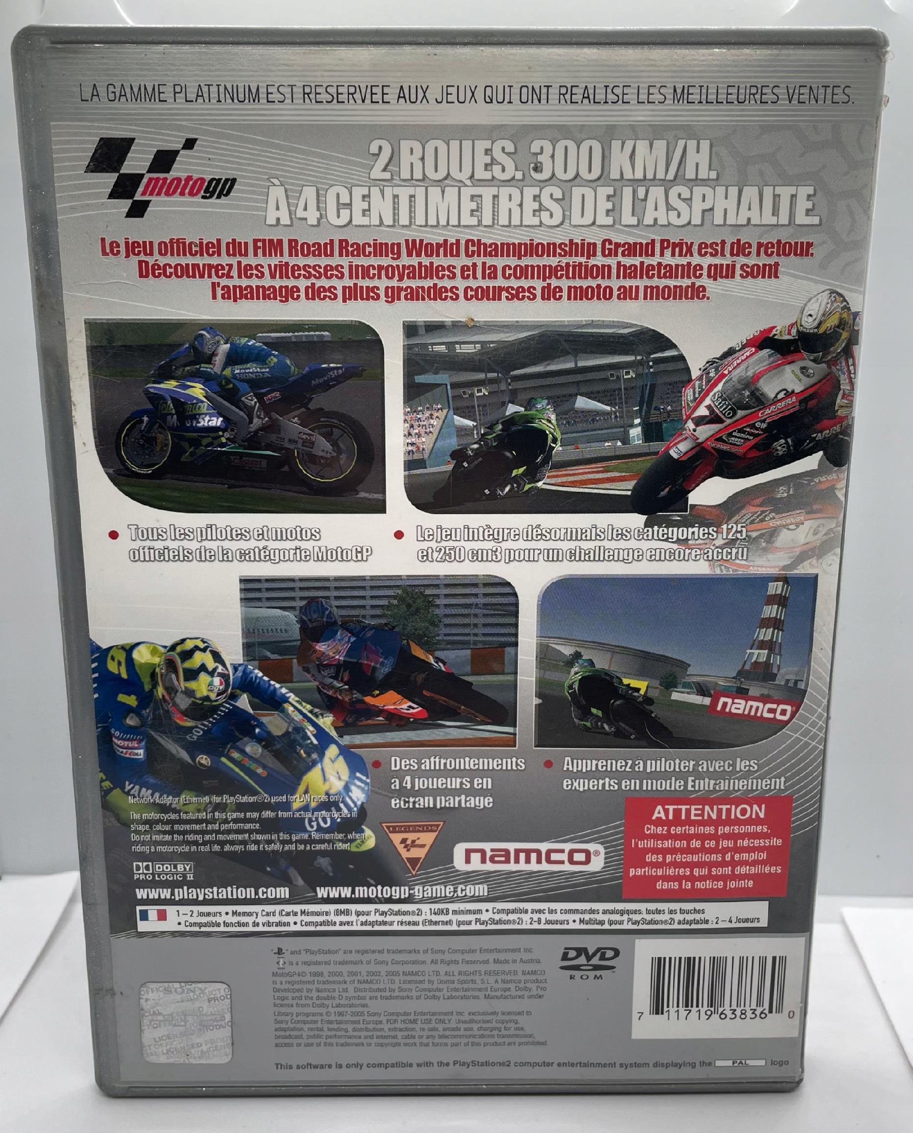 MotoGP 4 PlayStation 2 (PS2)