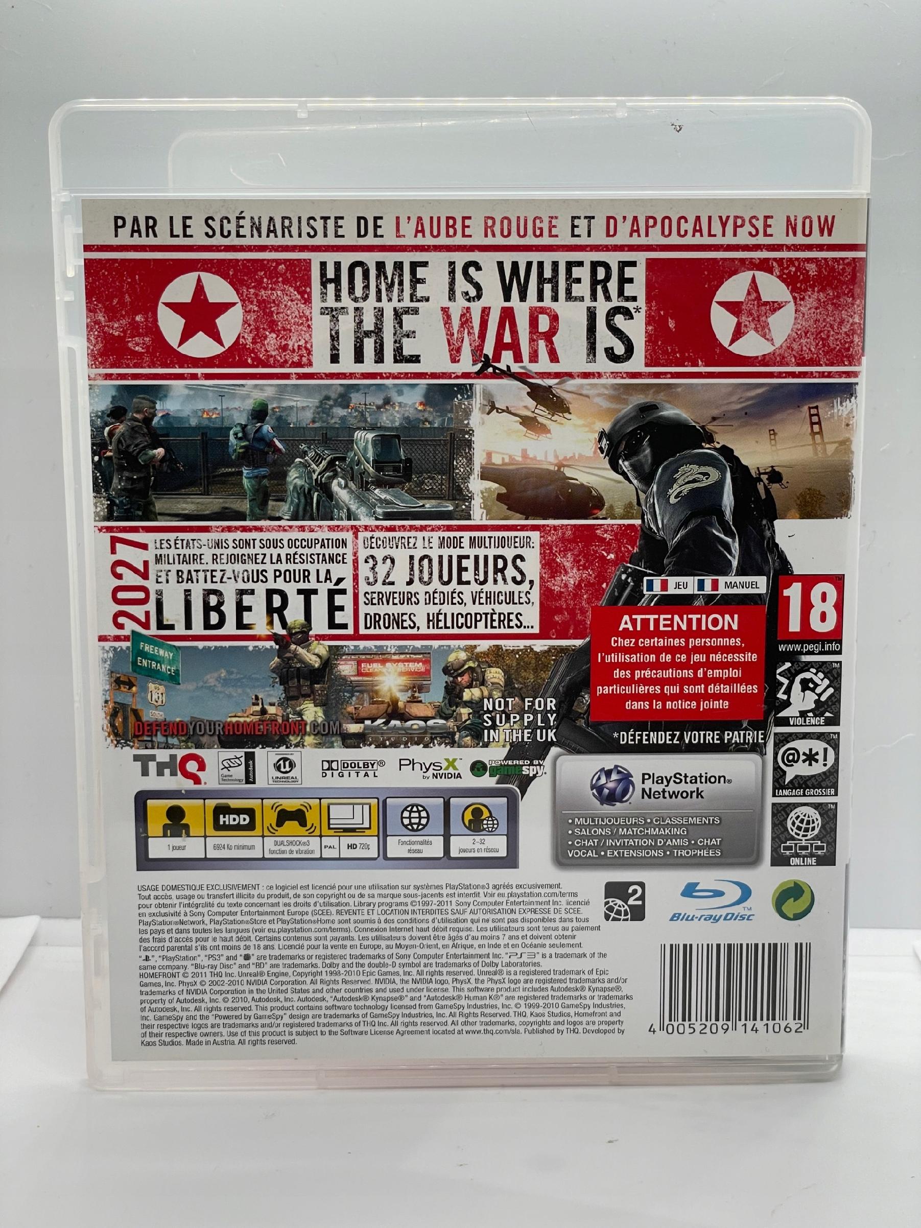Homefront PS3