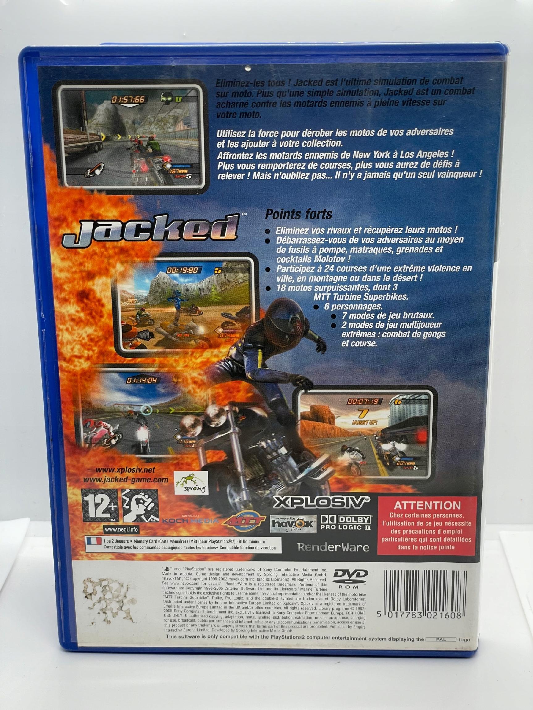 Jacked PlayStation 2 PS2