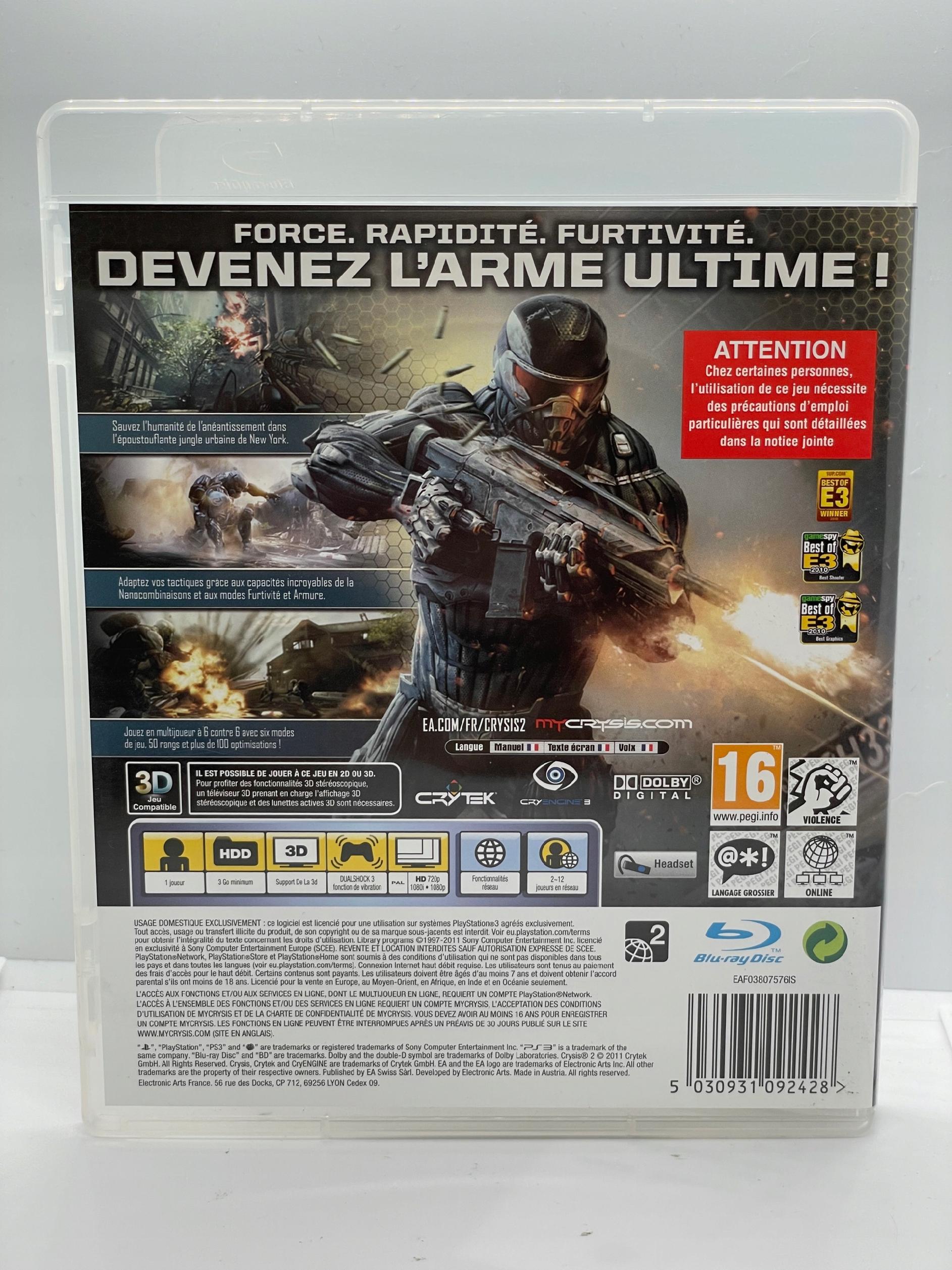Crysis 2 PS3