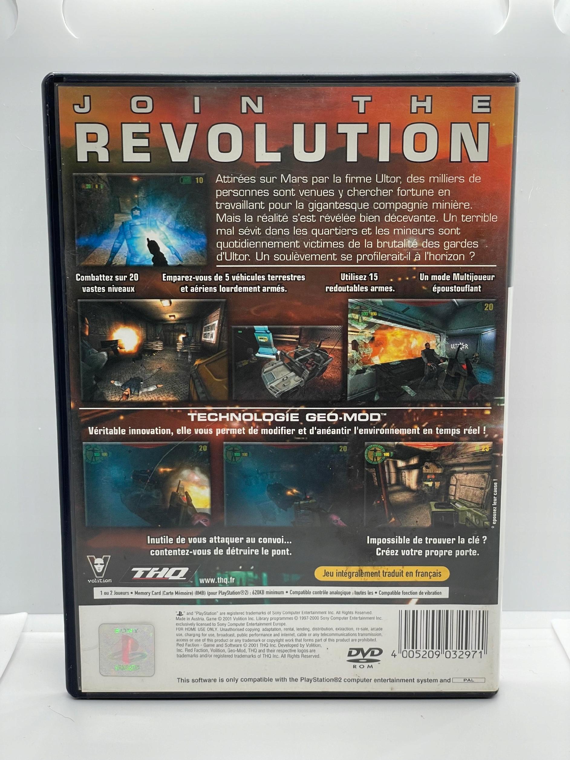 Red Faction PS2 (FR)