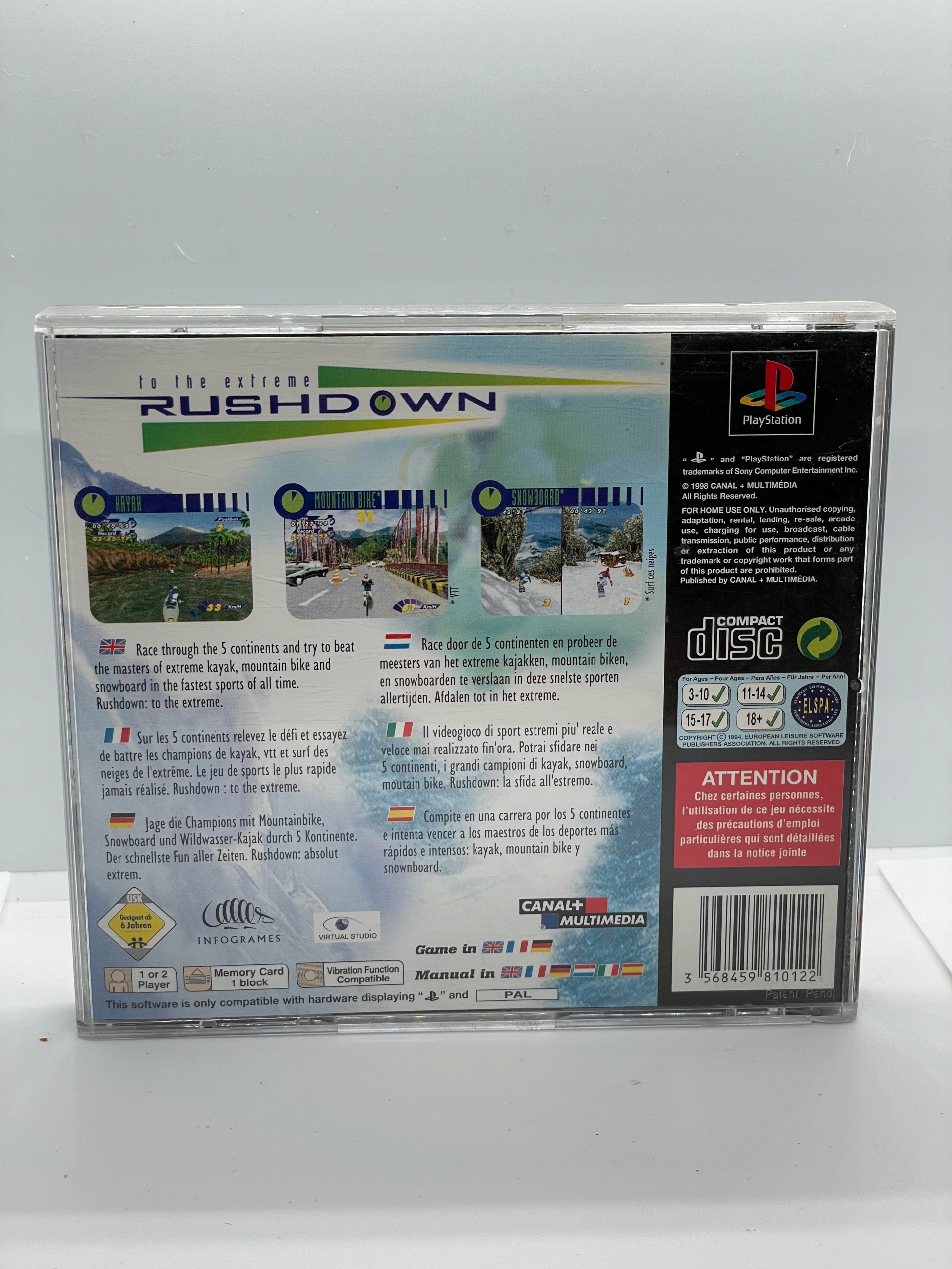 Rushdown to the Extreme PlayStation 1 PS1