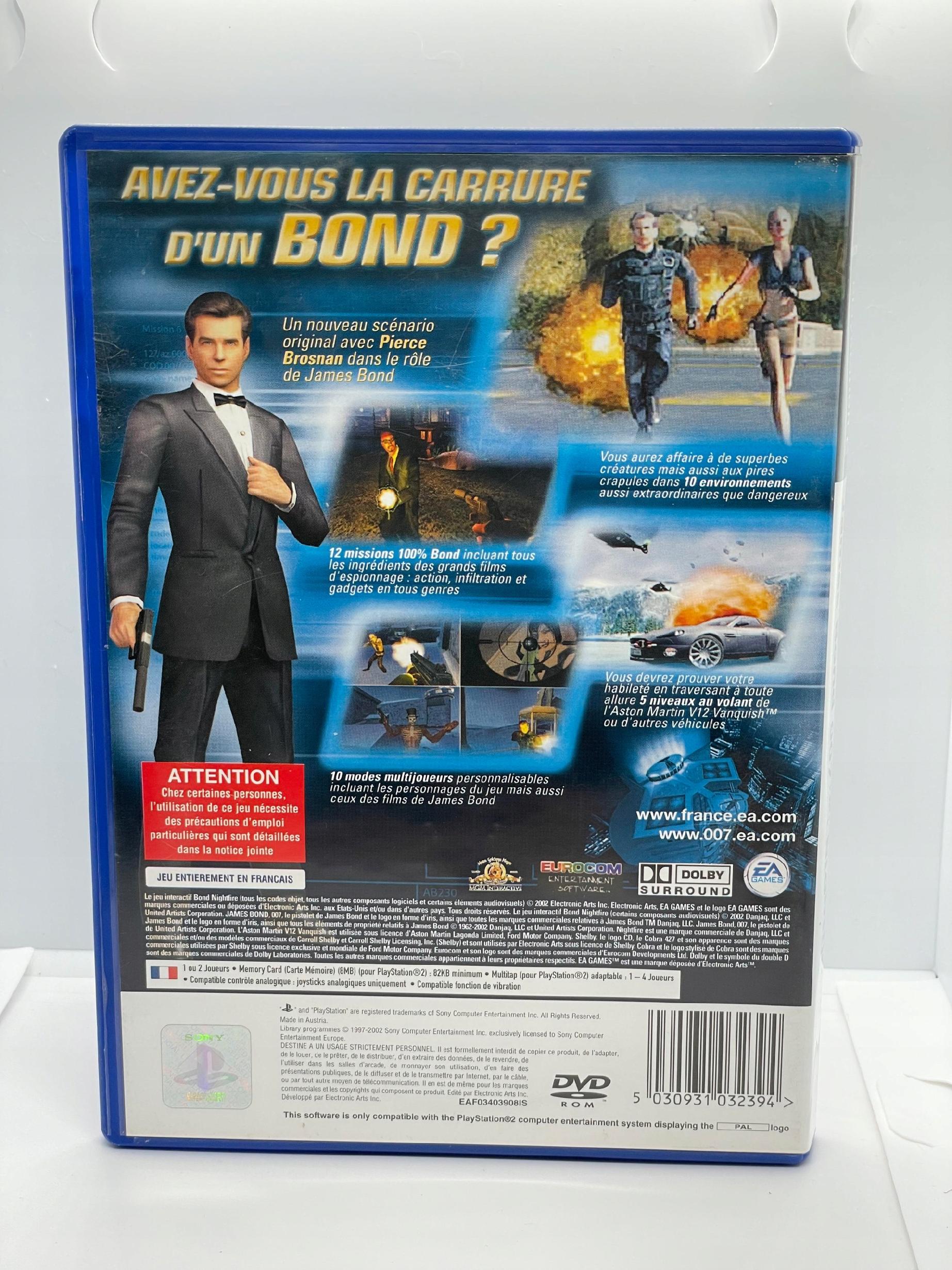 007 Nightfire PlayStation 2 (PS2)