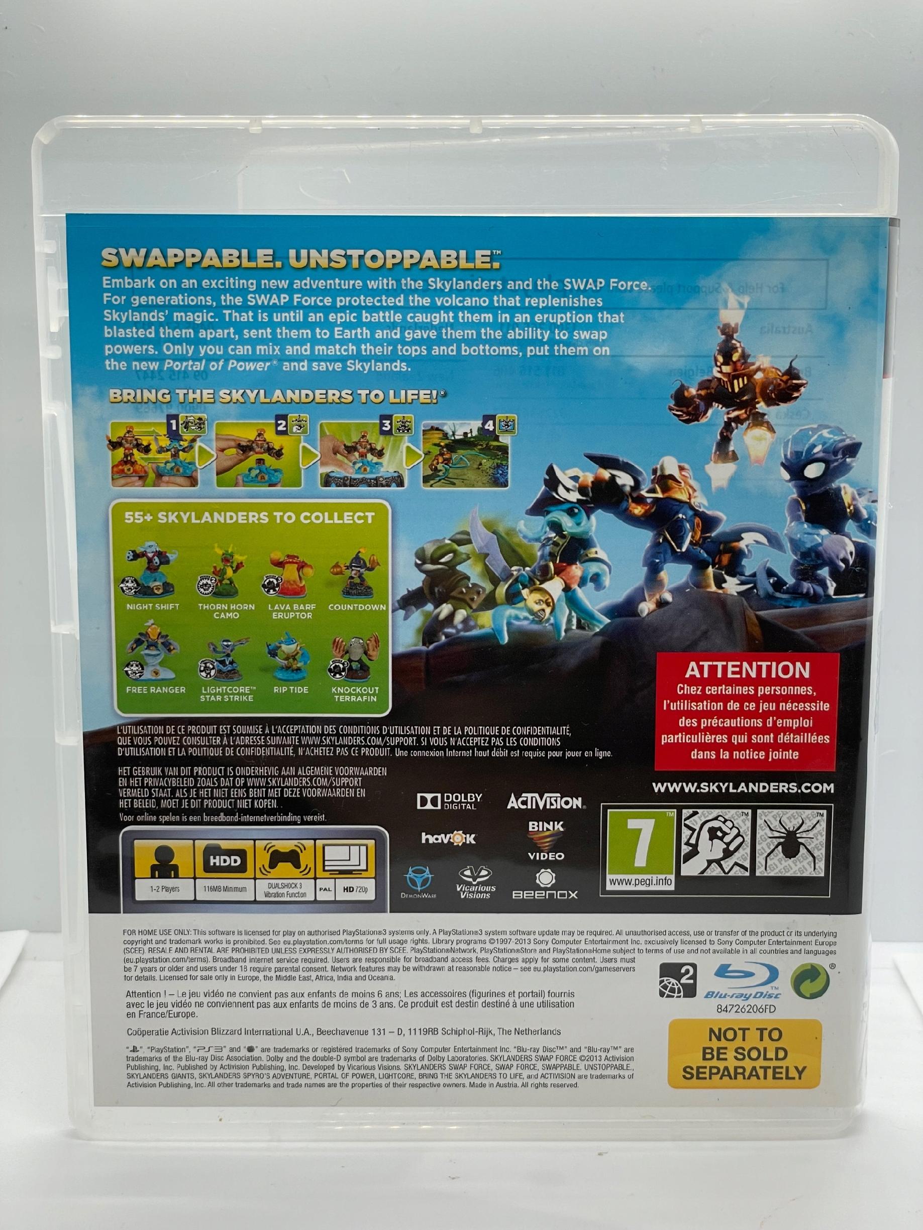 Skylanders Swap Force PS3
