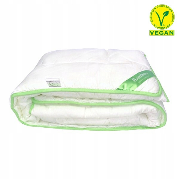 KOŁDRA BAMBUSOWA 140x200 CAŁOROCZNA BAWEŁNA 100%