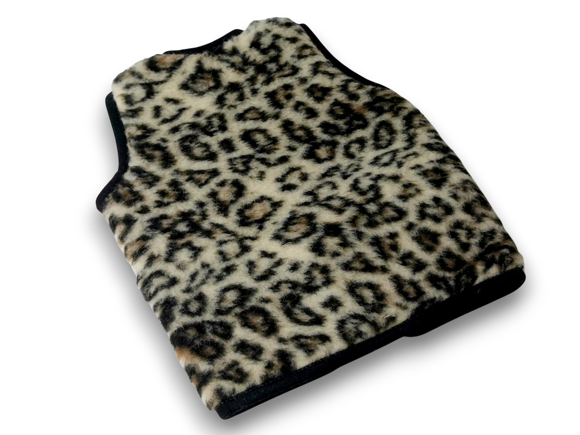 Kamizelka Wełniana Merynos Australijski  Lampart 2-3 Lata Indygo