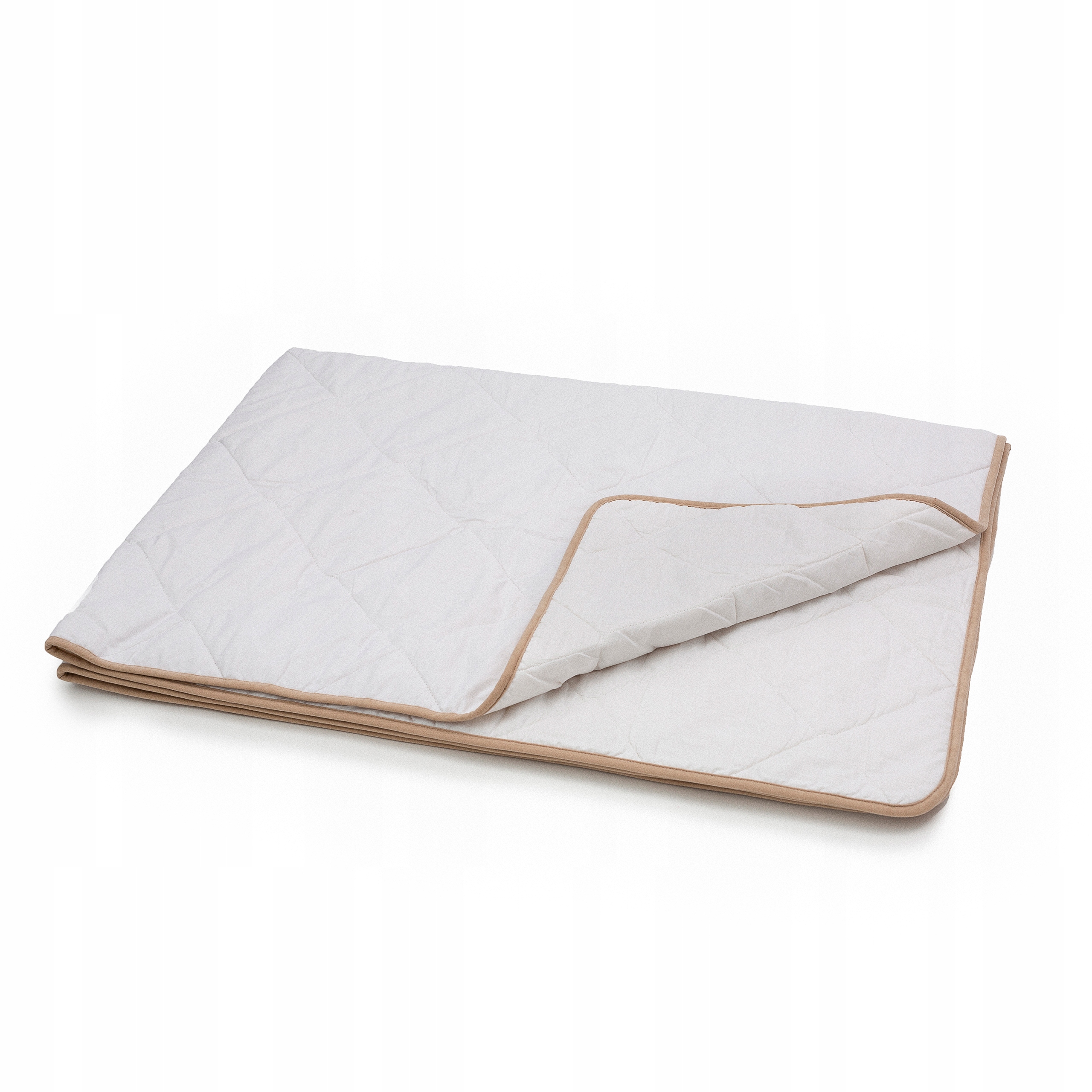 KOŁDRA WEŁNIANA 135x200 CAŁOROCZNA POSZYCIE 100% BAWEŁNA KW1 INDYGOSKLEP