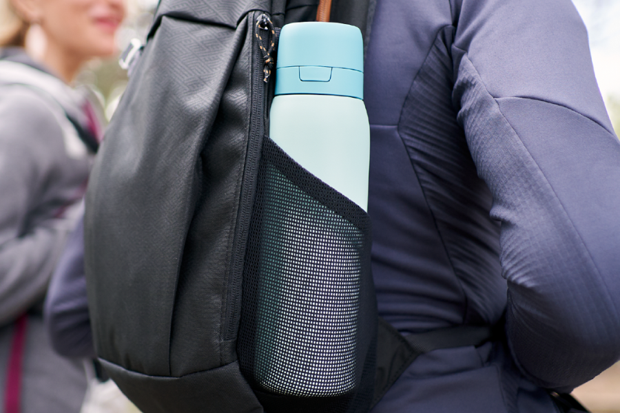 zielona butelka filrująca wodę tappwater bottle pro